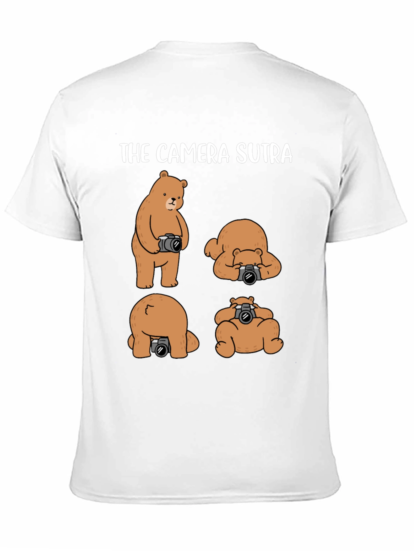 The Camera Sutra T-Shirt: Bear Photography Humor
