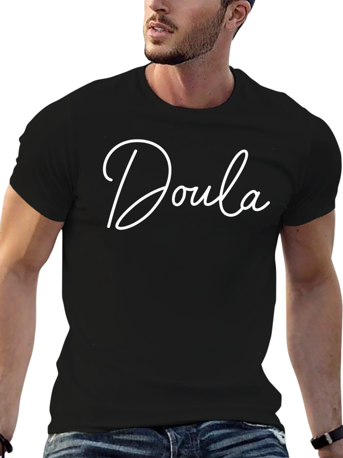 Doula Script Tee - Soft & Comfortable