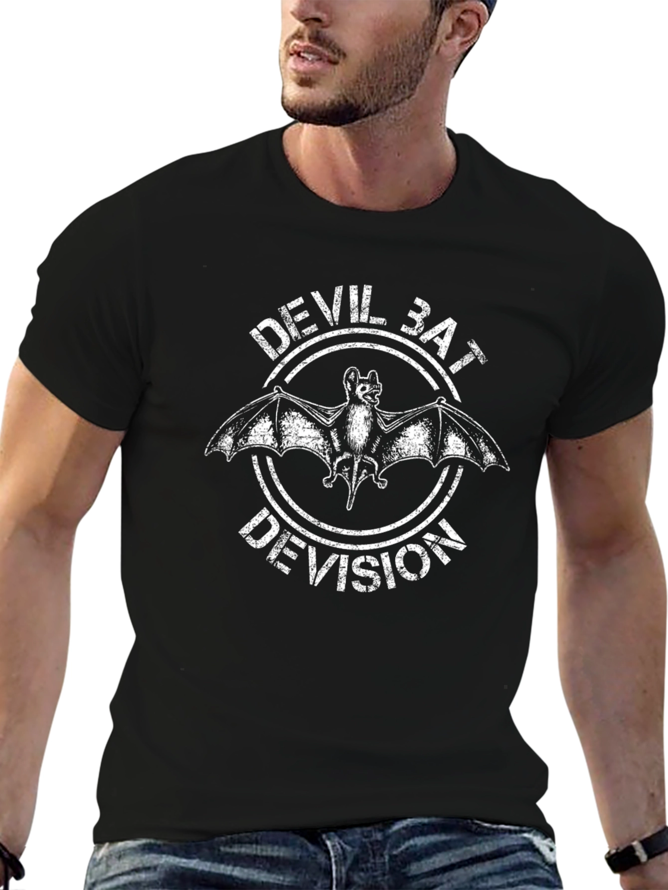 Devil Bat Division Graphic T-Shirt