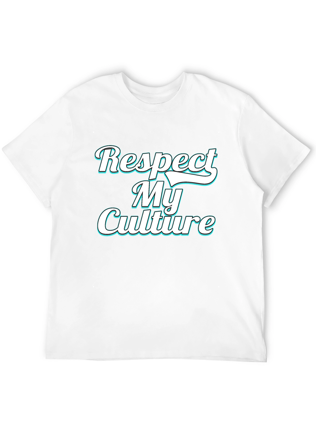 Respect My Culture Black Graphic Tee