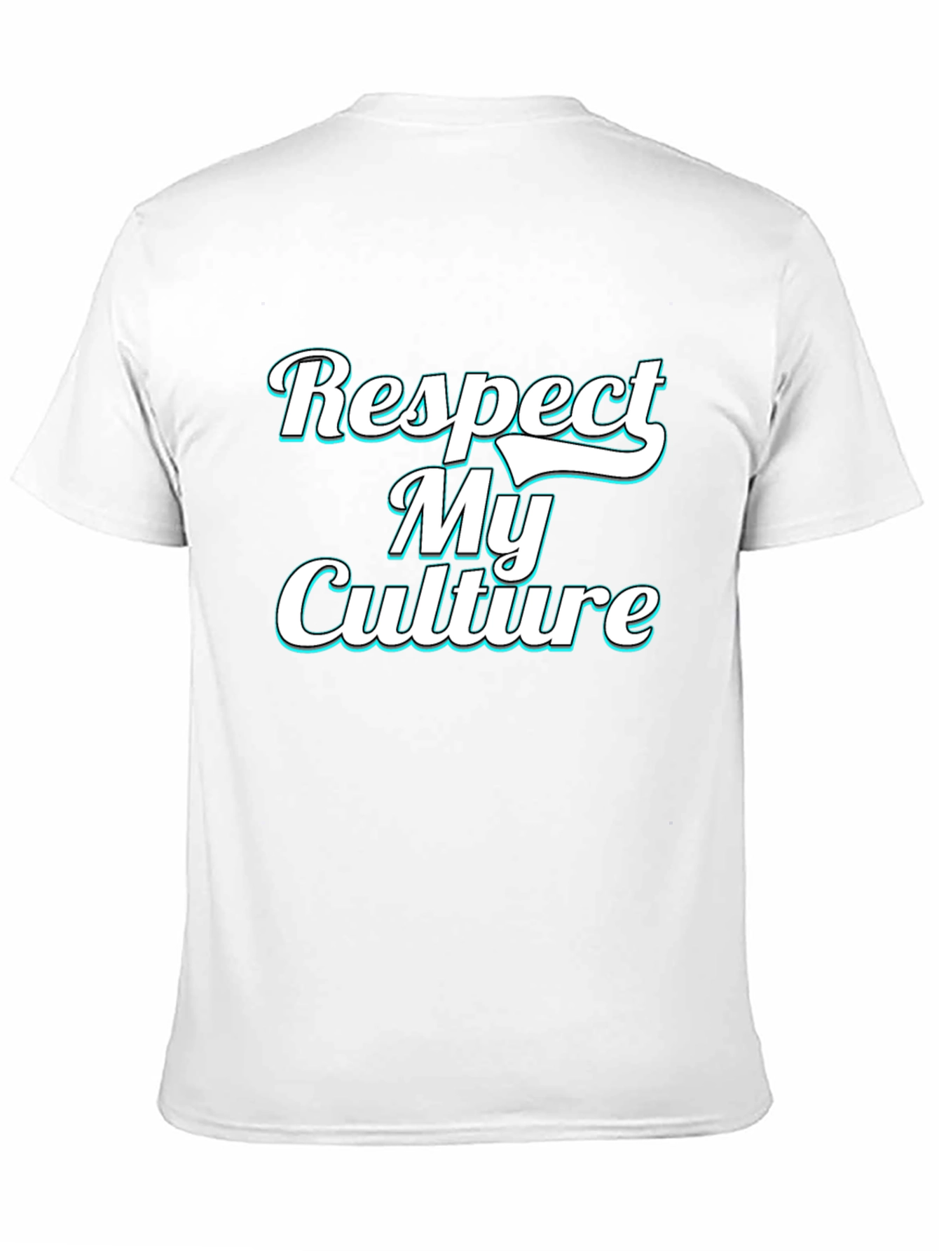 Respect My Culture Black Graphic Tee