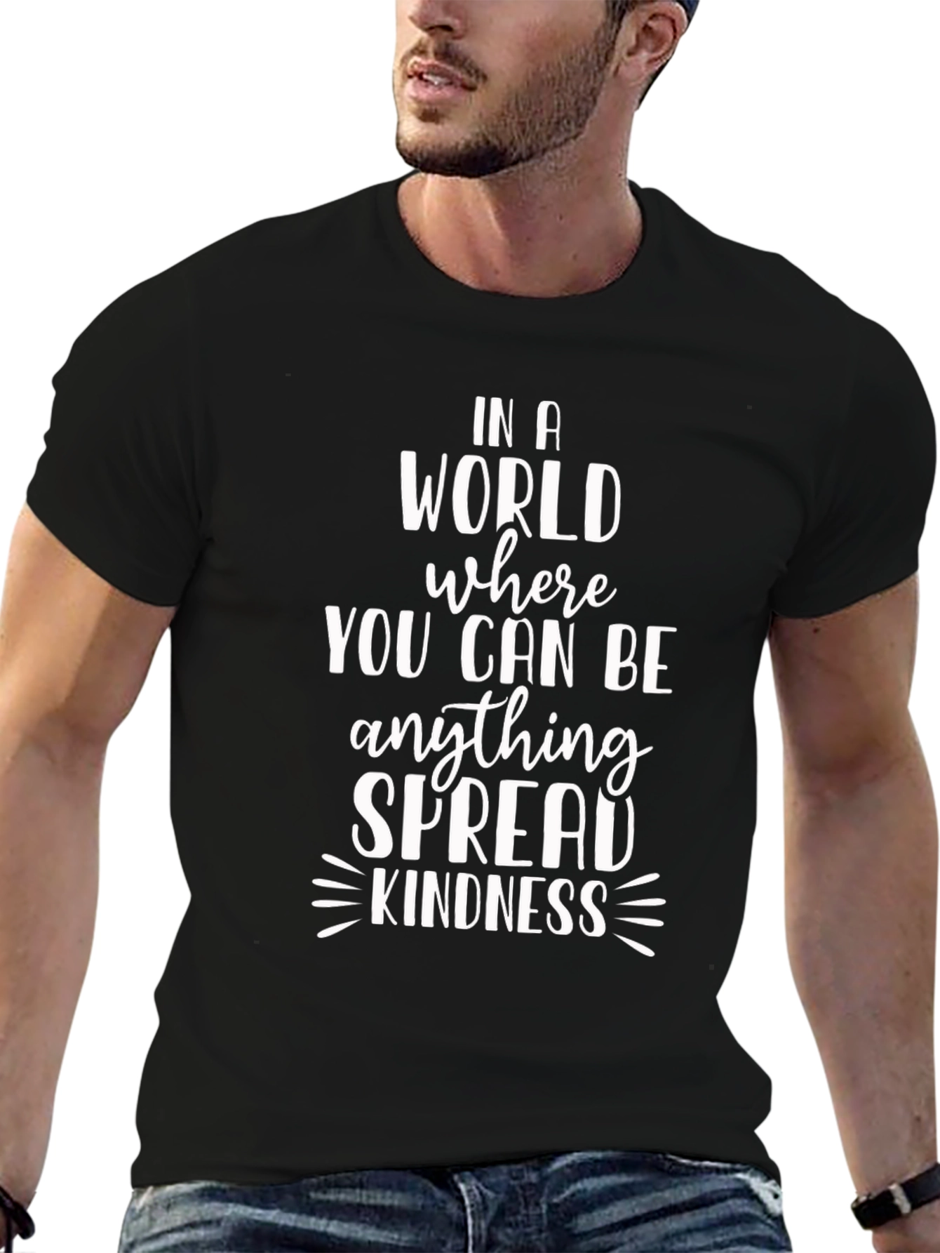 In A World Spread Kindness Graphic Tee