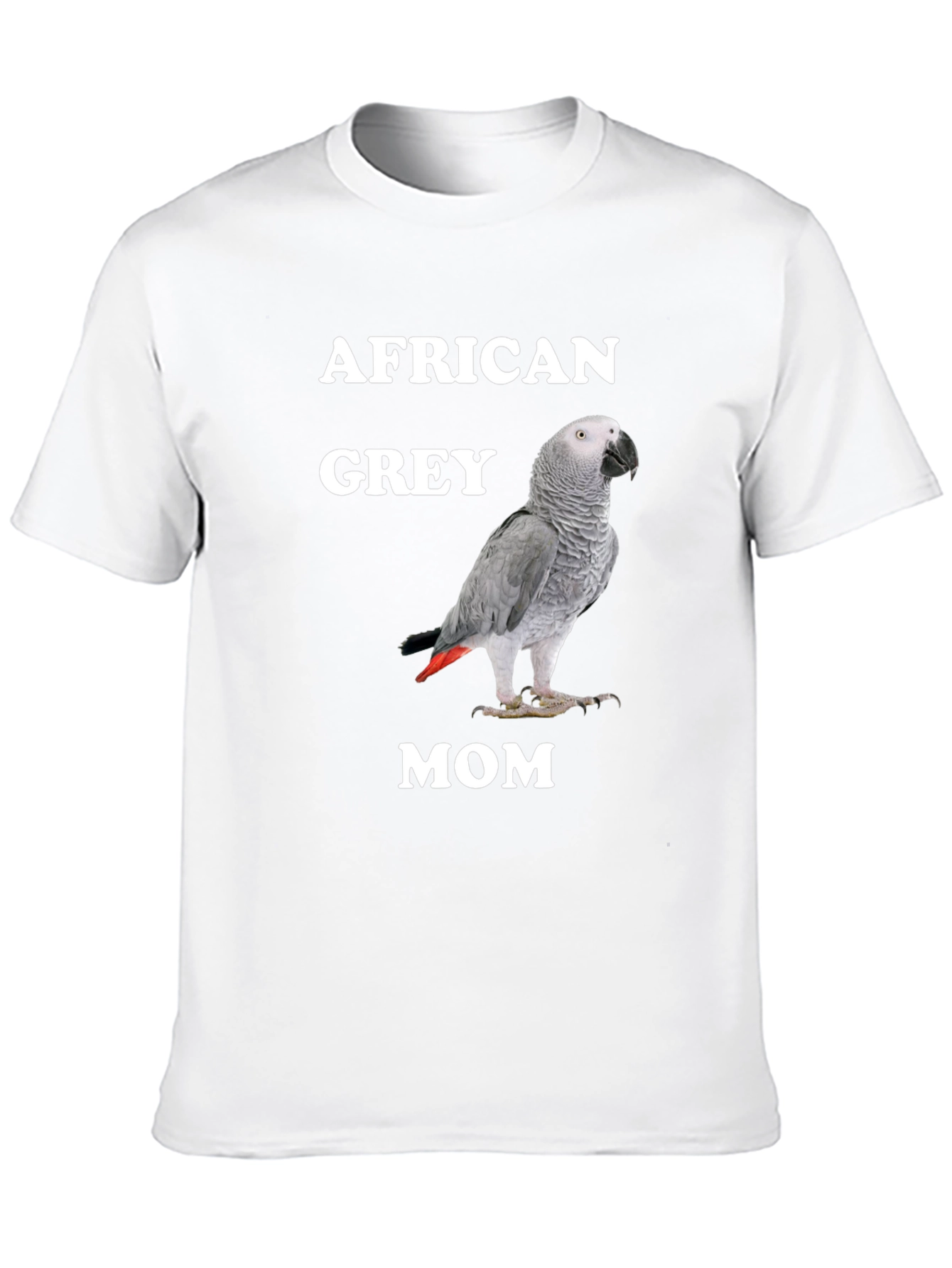 African Grey Mom Parrot T-Shirt
