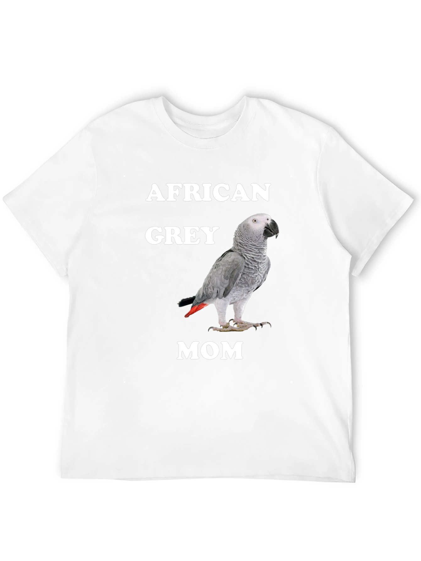 African Grey Mom Parrot T-Shirt