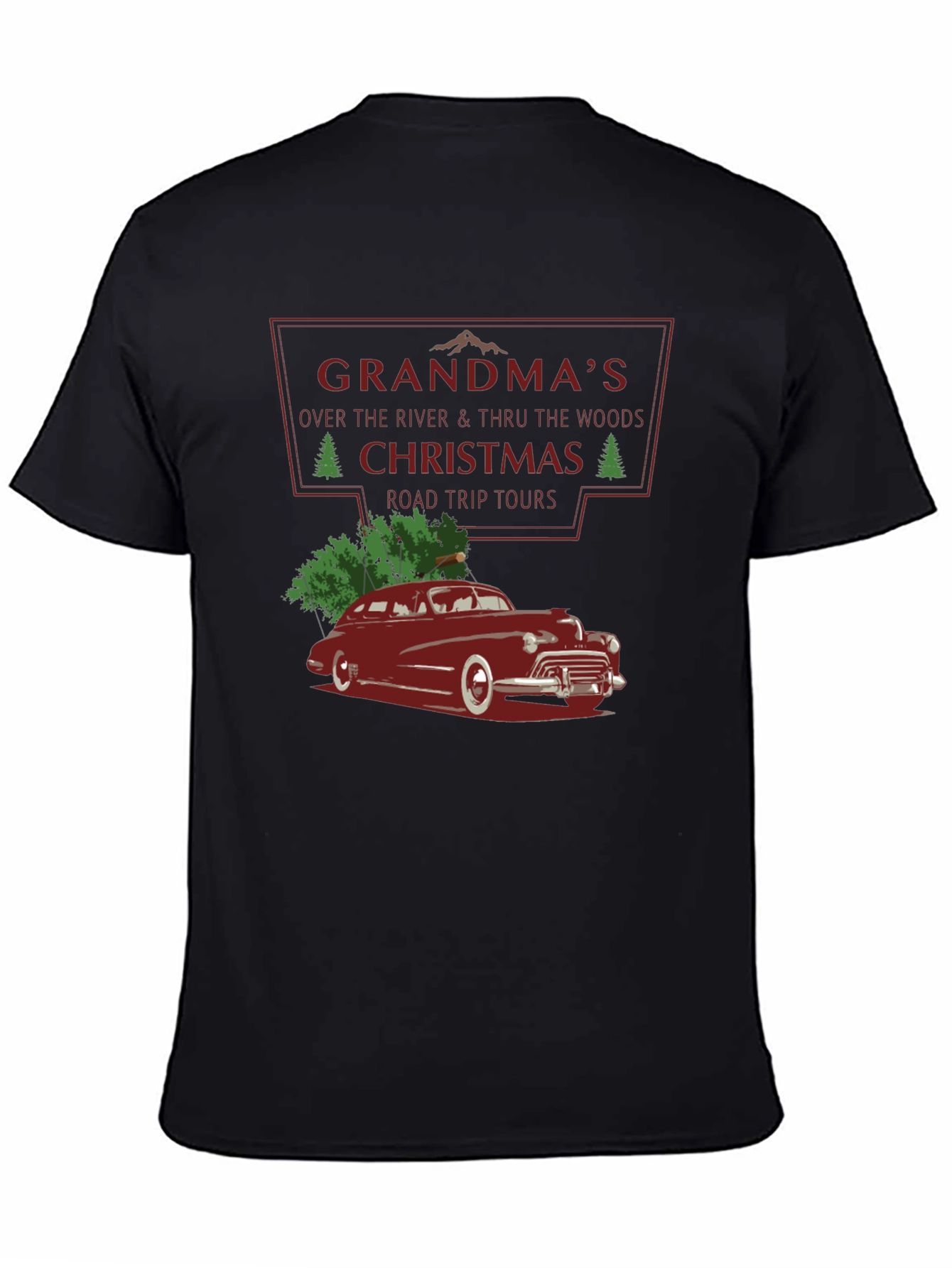 Grandmas Christmas Road Trip T-Shirt