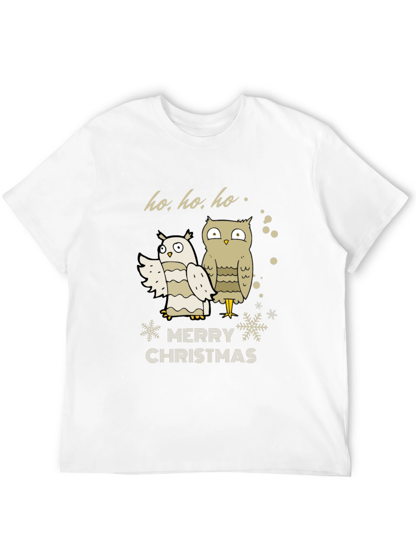 Merry Christmas Owl T-Shirt
