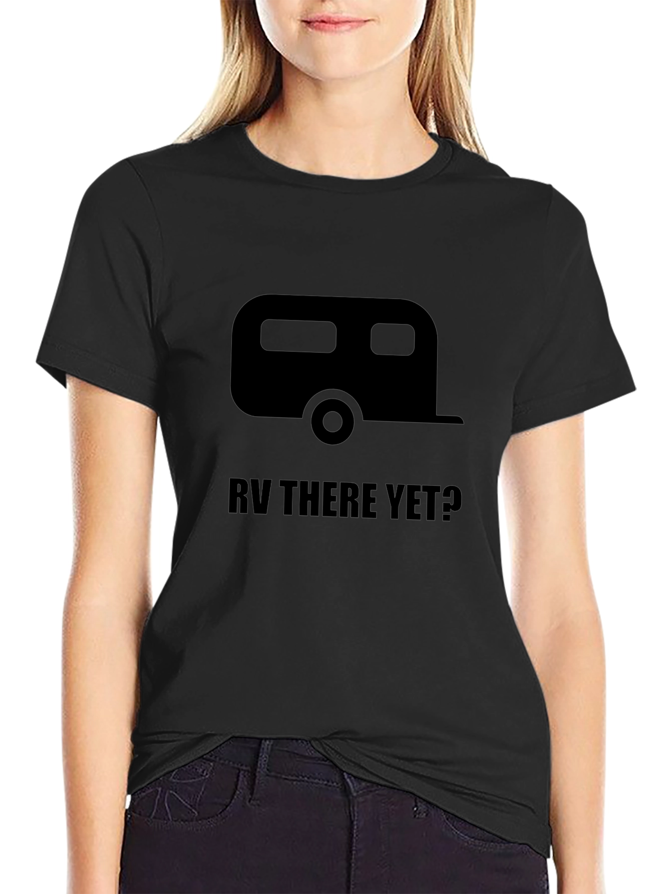 RV There Yet? Graphic T-Shirt - Travel Camper Tee