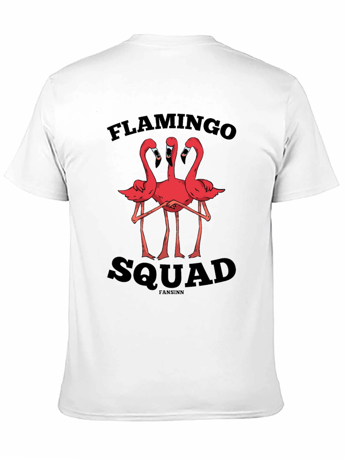 Flamingo Squad Graphic Tee - Unique Design