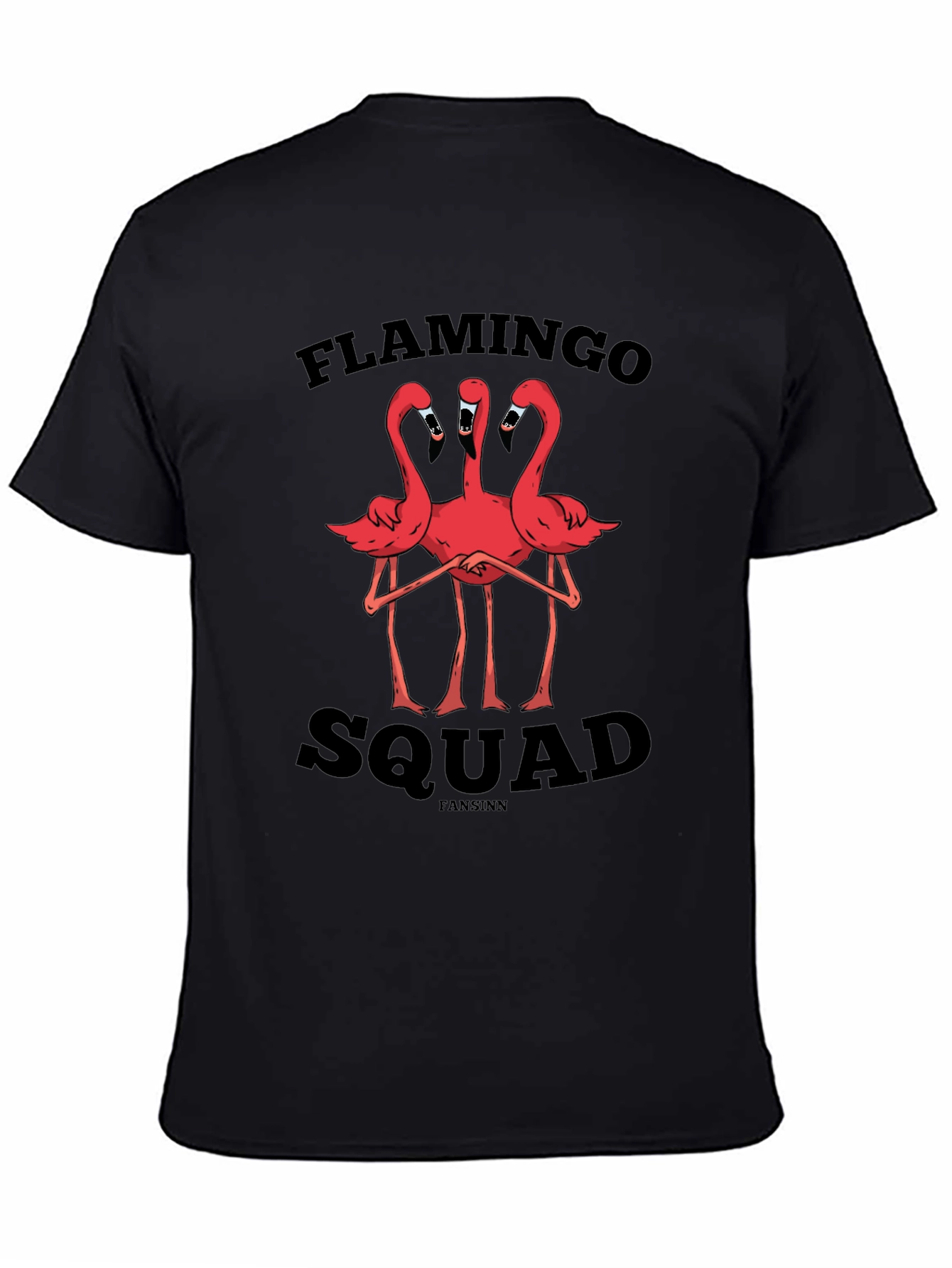 Flamingo Squad Graphic Tee - Unique Design