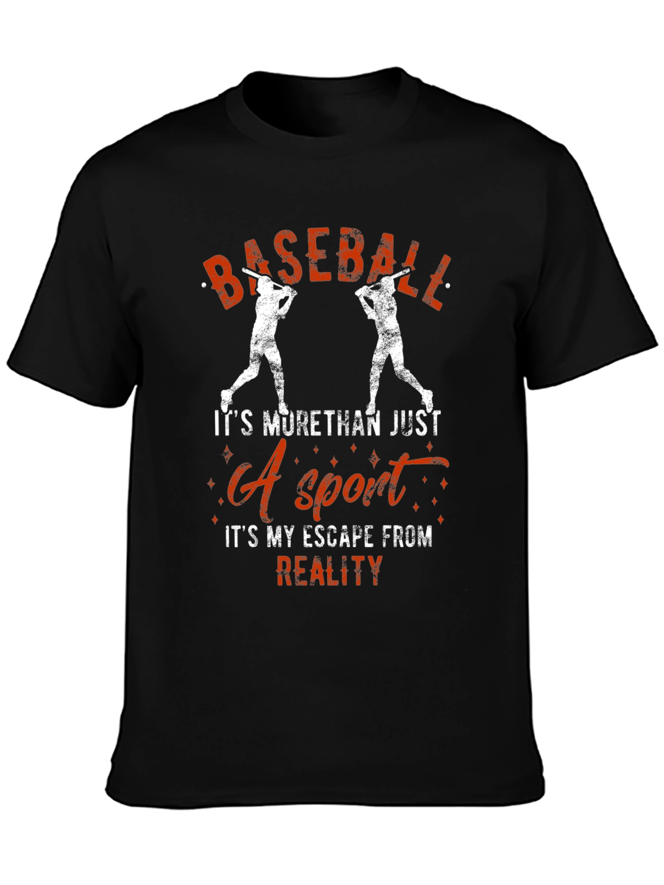 Baseball Escape From Reality Graphic Tee