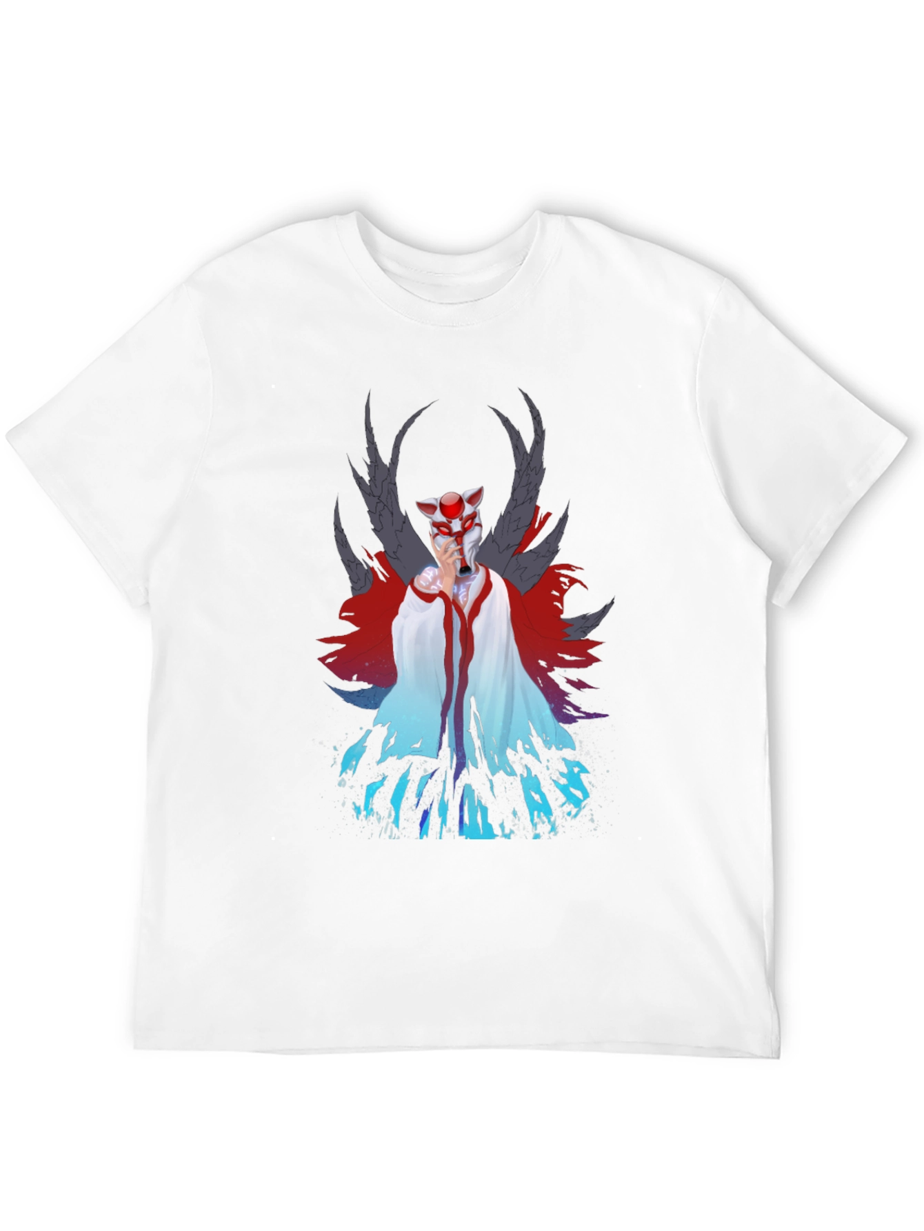 Anime Inspired Graphic Tee - Black