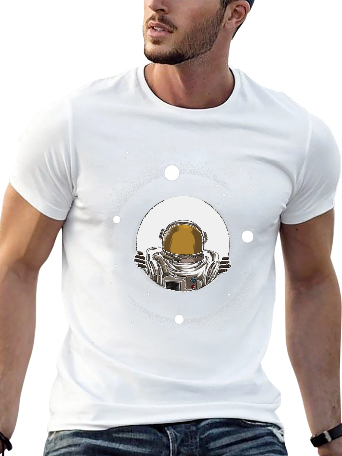 Astronaut Graphic T-Shirt - Space Adventure
