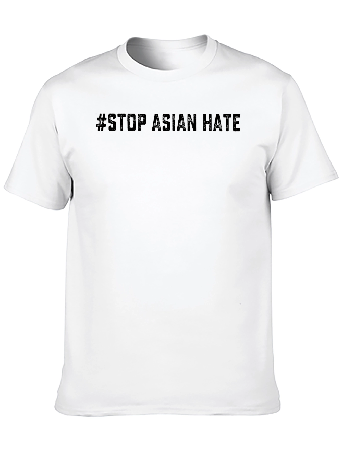 Stop Asian Hate Black T-Shirt