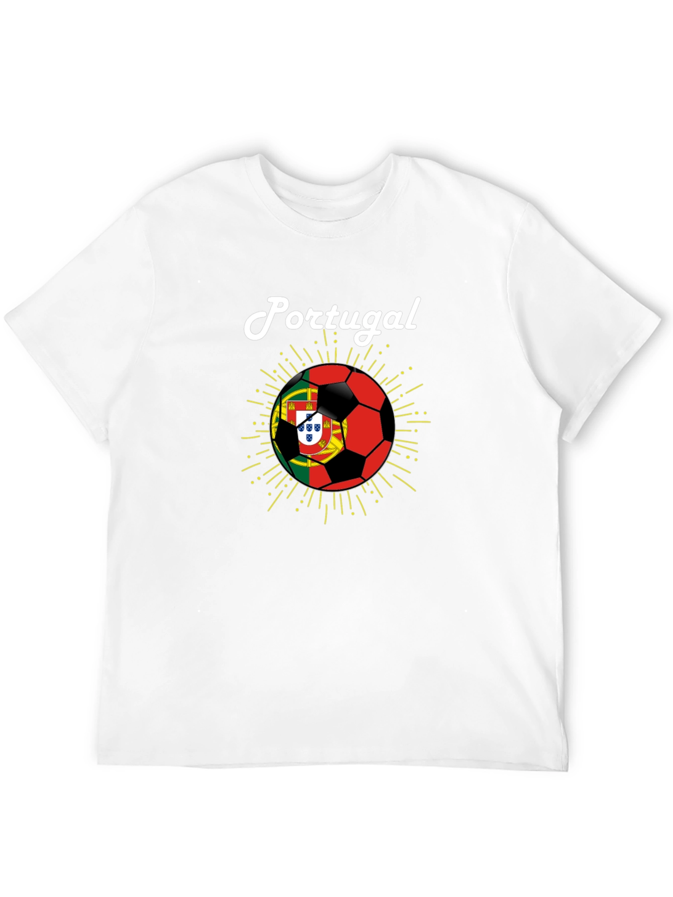 Portugal Soccer Fan T-Shirt - Black