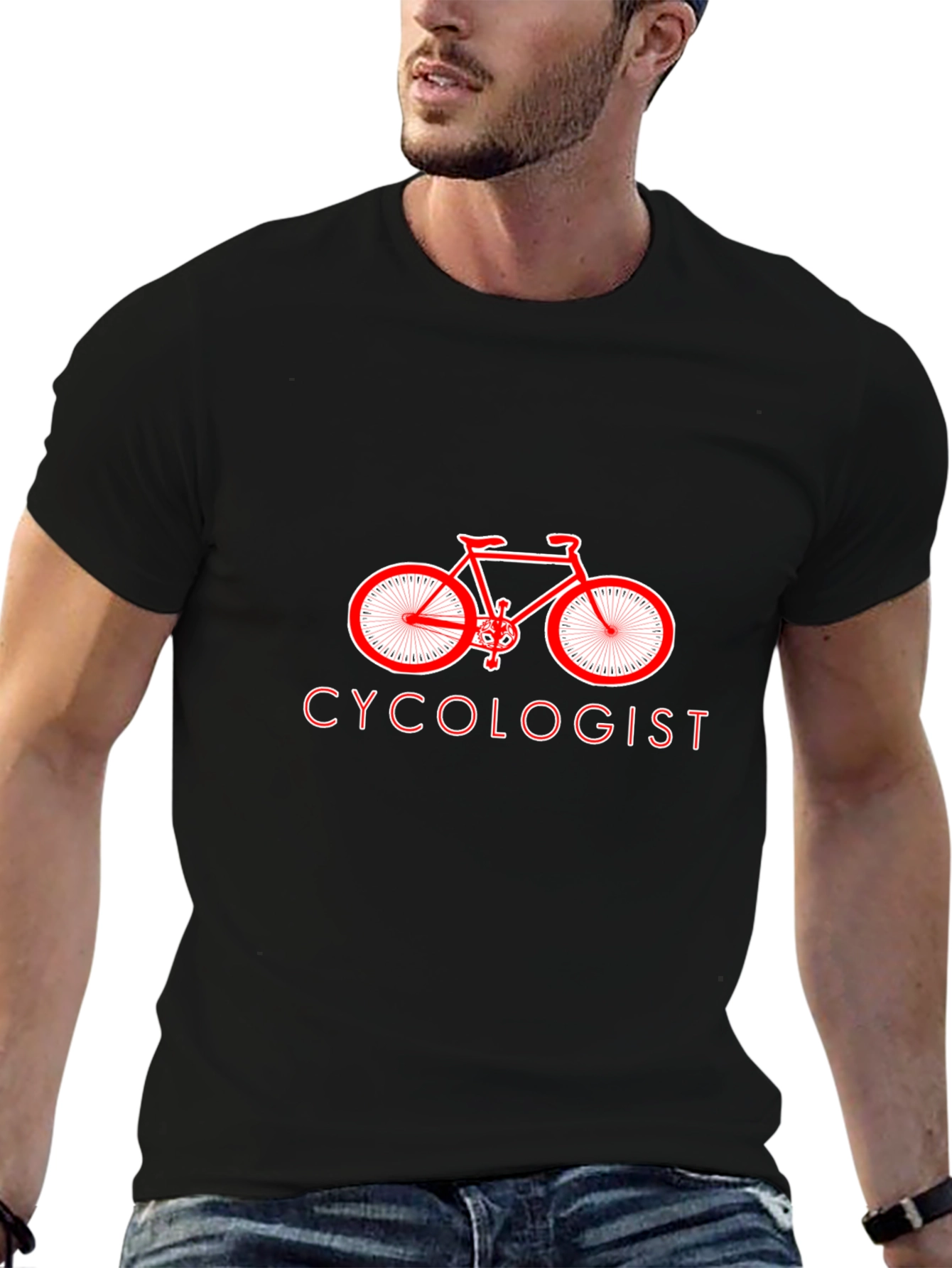 Cycologist Graphic T-Shirt - Cycling Humor Tee