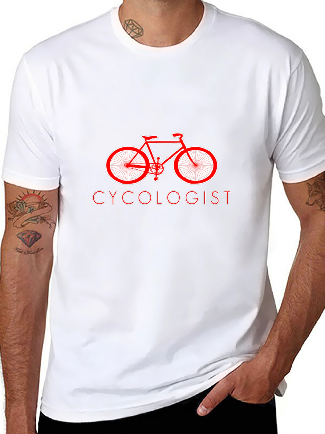 Cycologist Graphic T-Shirt - Cycling Humor Tee