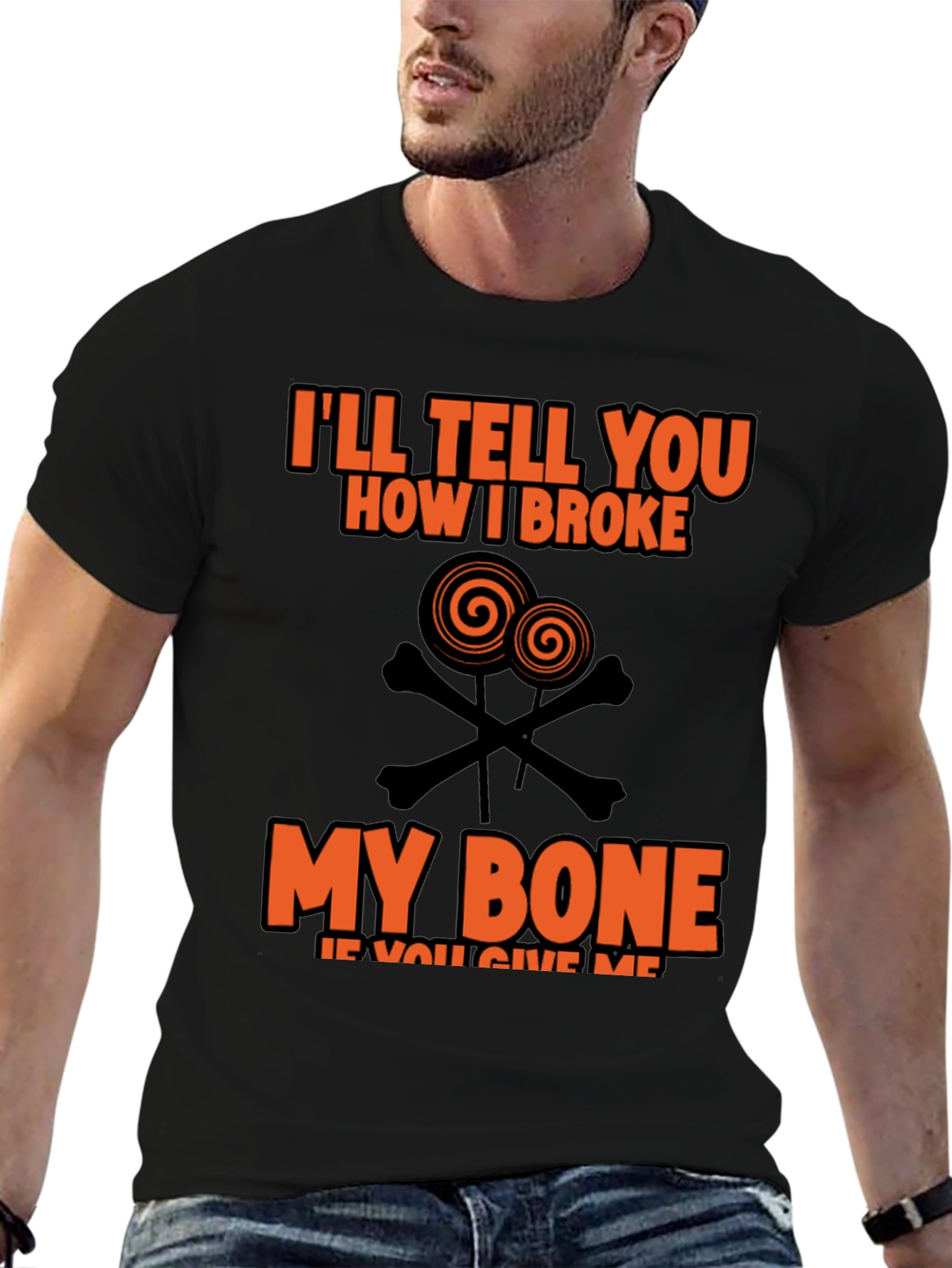 Funny Halloween Bone T-Shirt