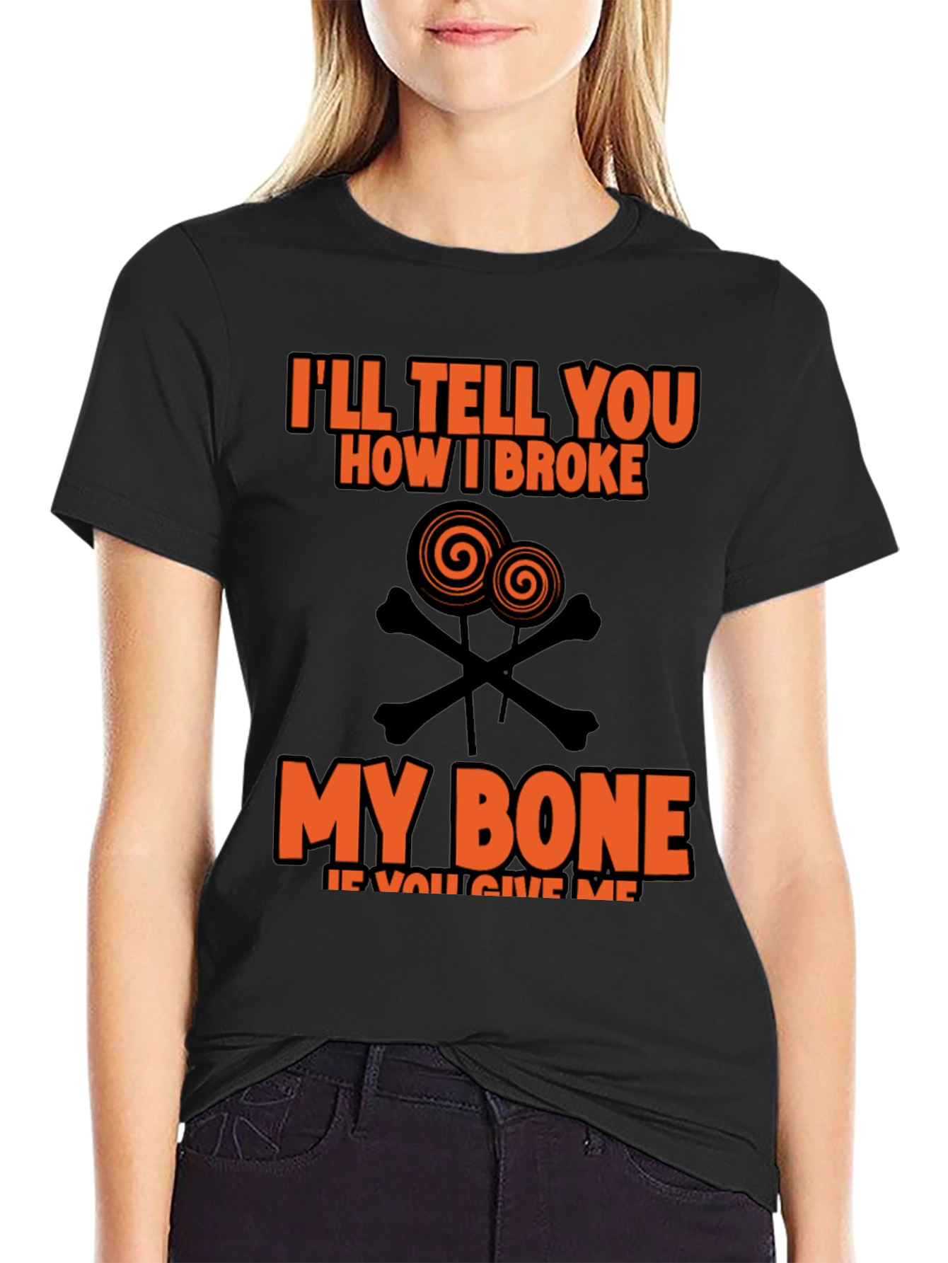 Funny Halloween Bone T-Shirt