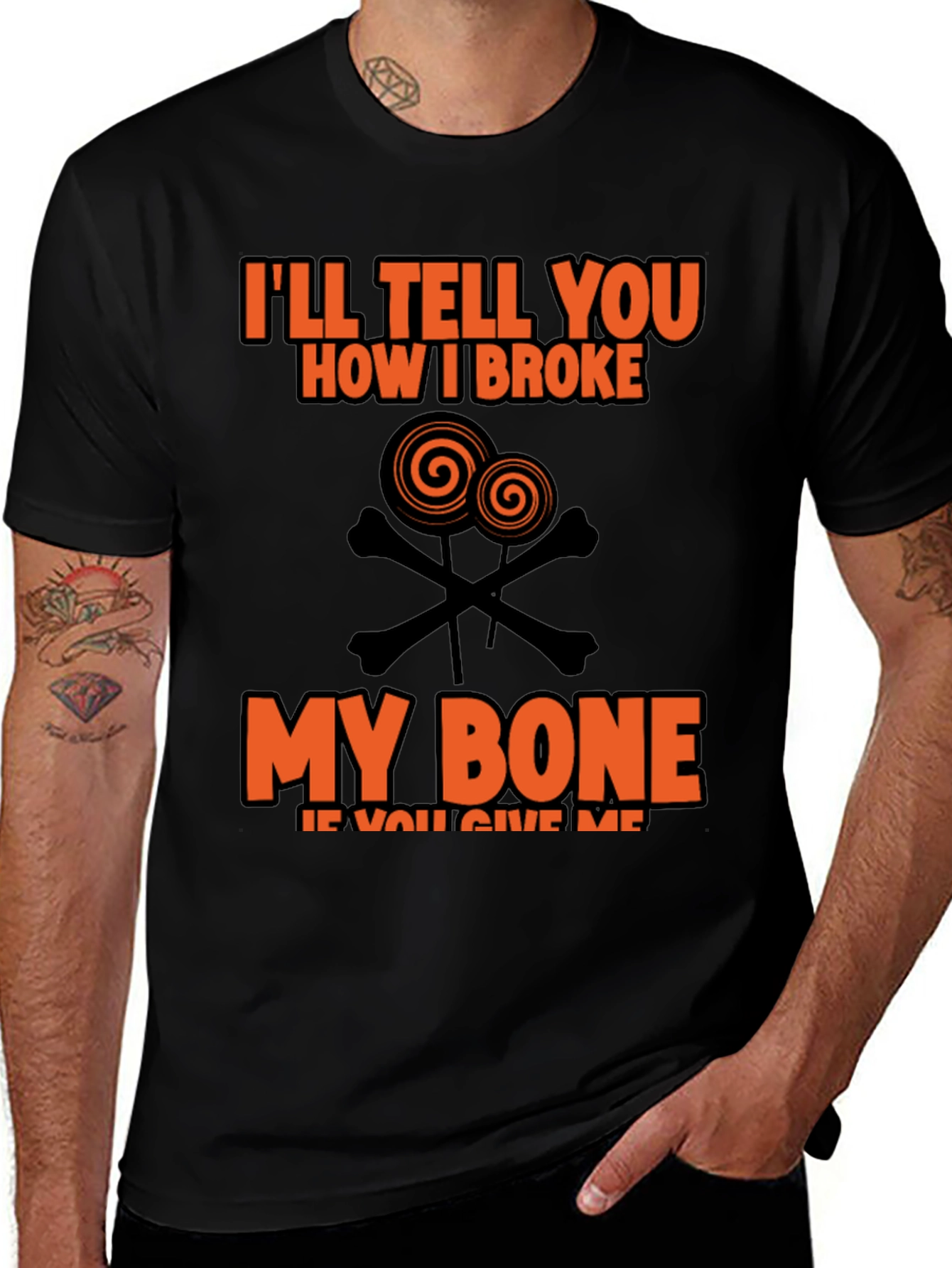 Funny Halloween Bone T-Shirt