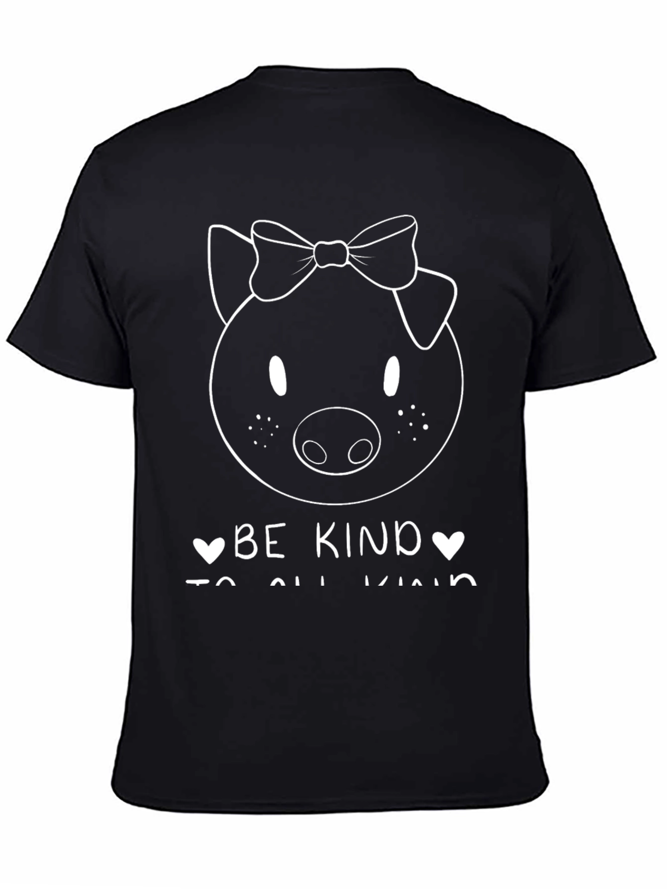 Be Kind Pig Graphic Tee - Unisex