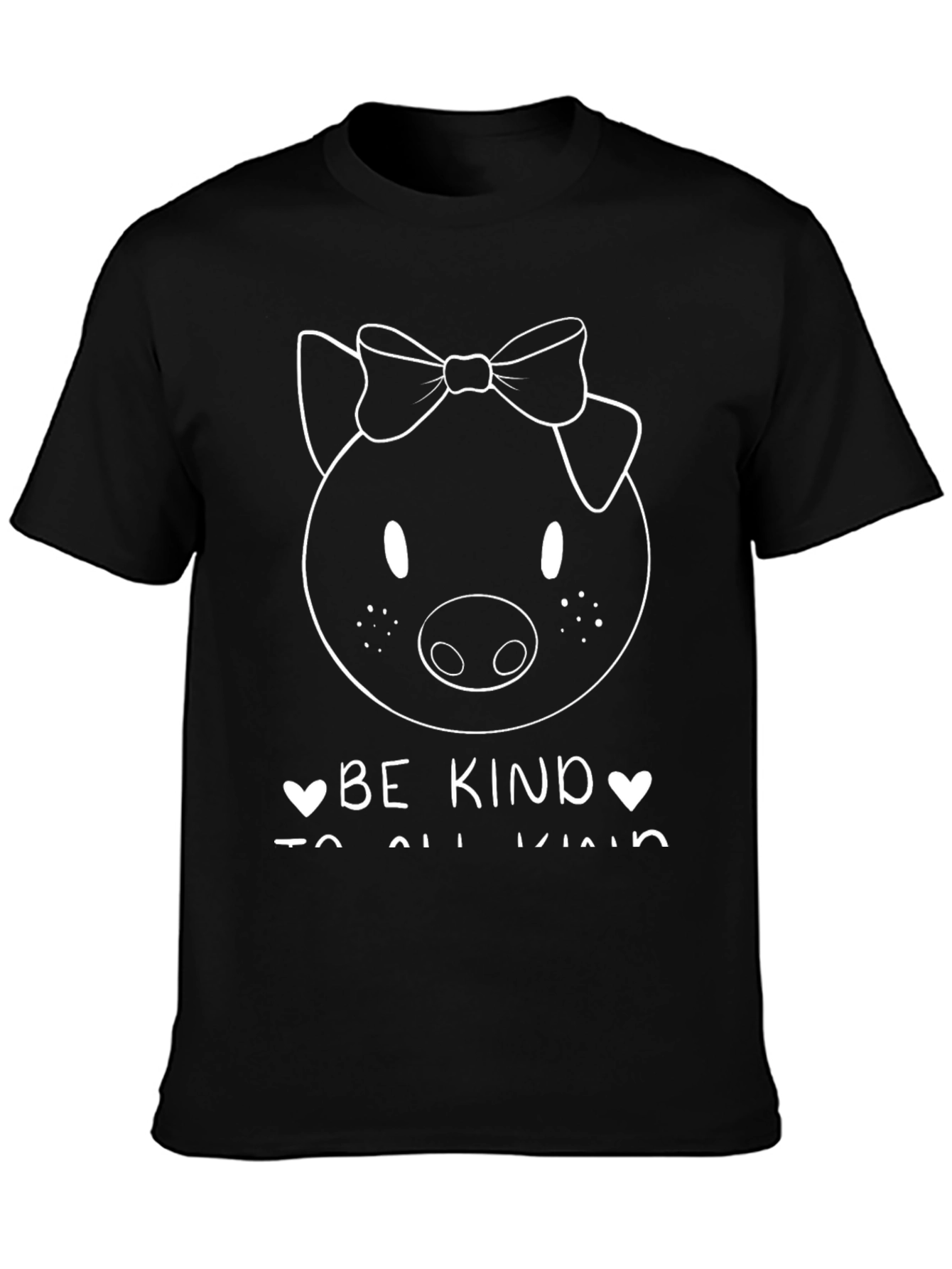 Be Kind Pig Graphic Tee - Unisex