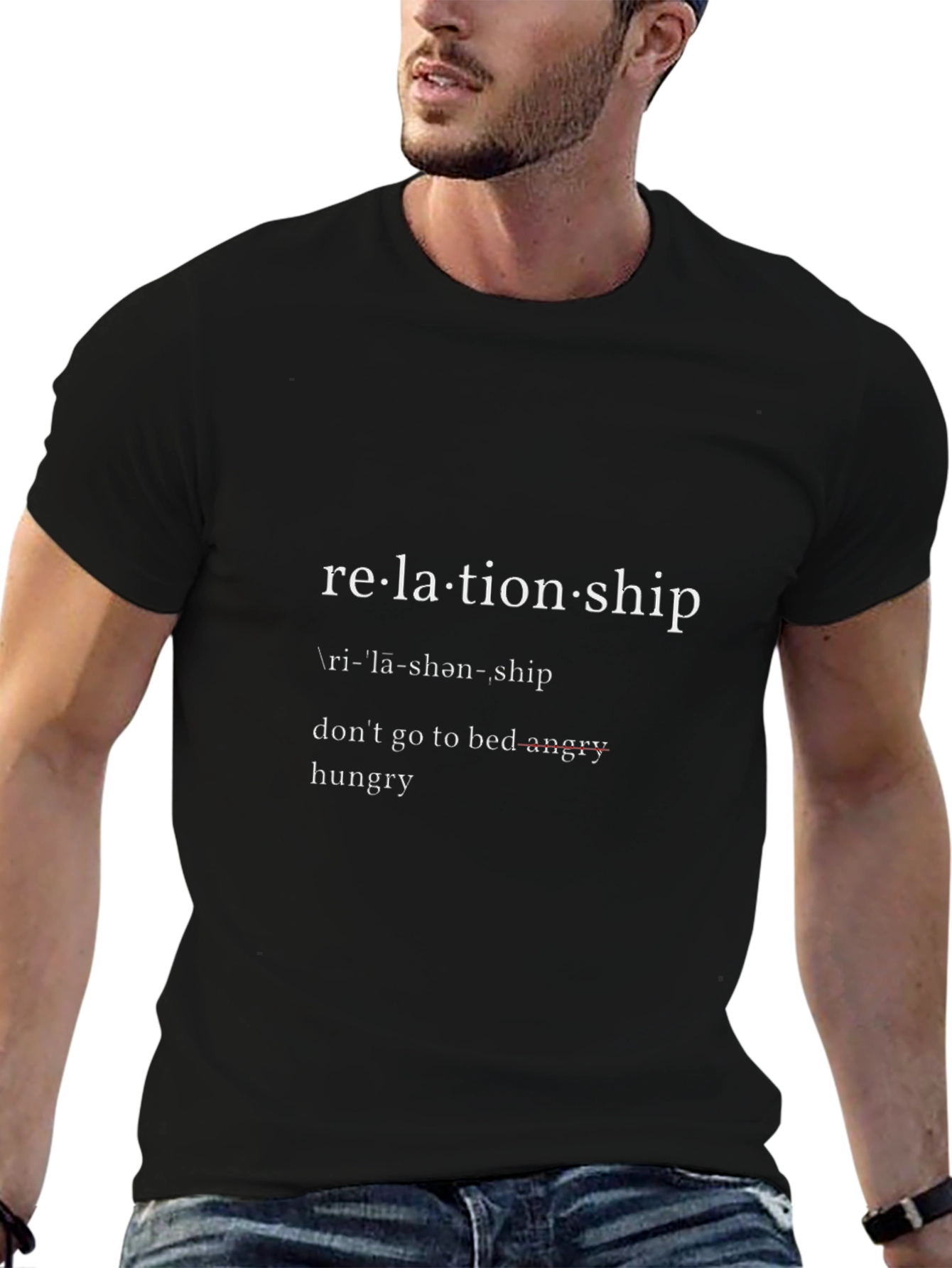 Relationship Goals T-Shirt: Dont Go to Bed Angry