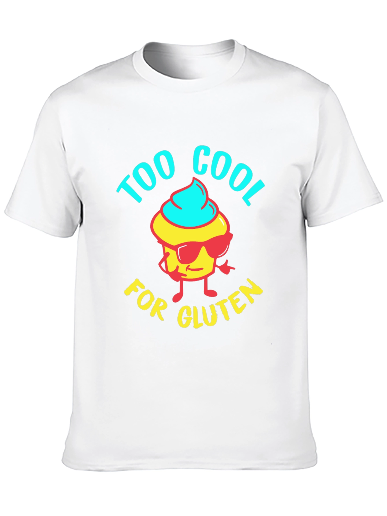 Cool Gluten-Free Cupcake T-Shirt
