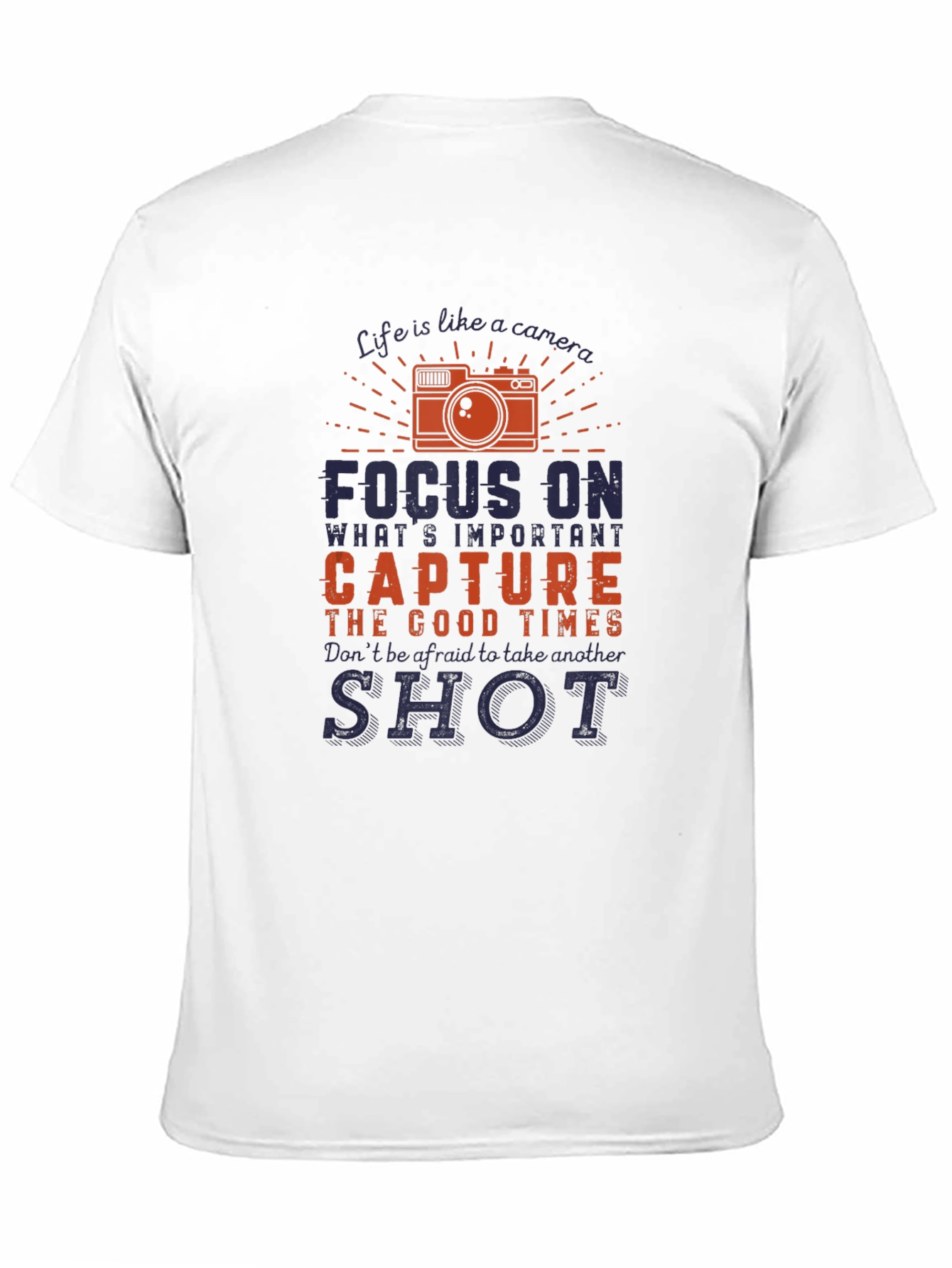 Life is Like a Camera Graphic T-Shirt