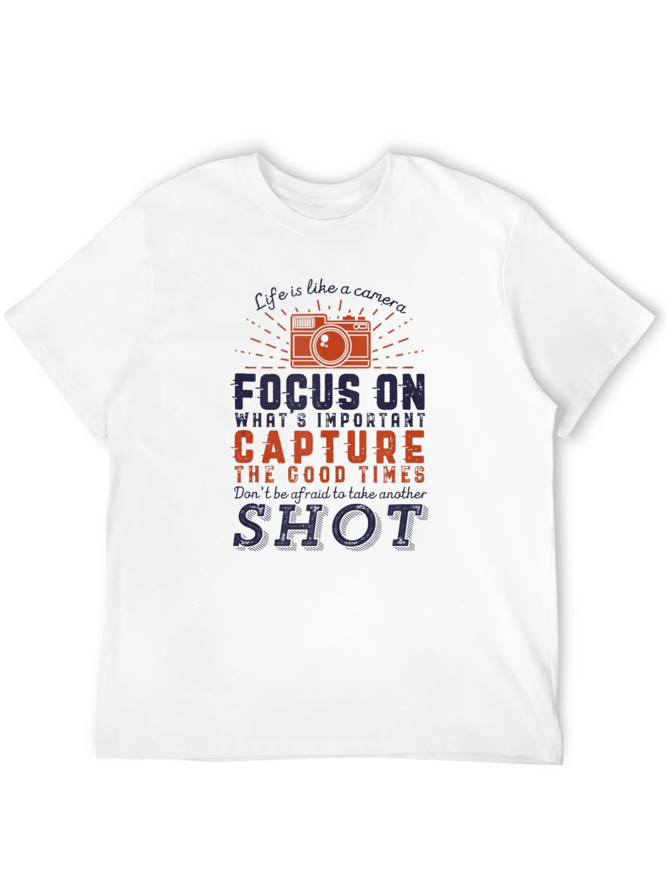 Life is Like a Camera Graphic T-Shirt