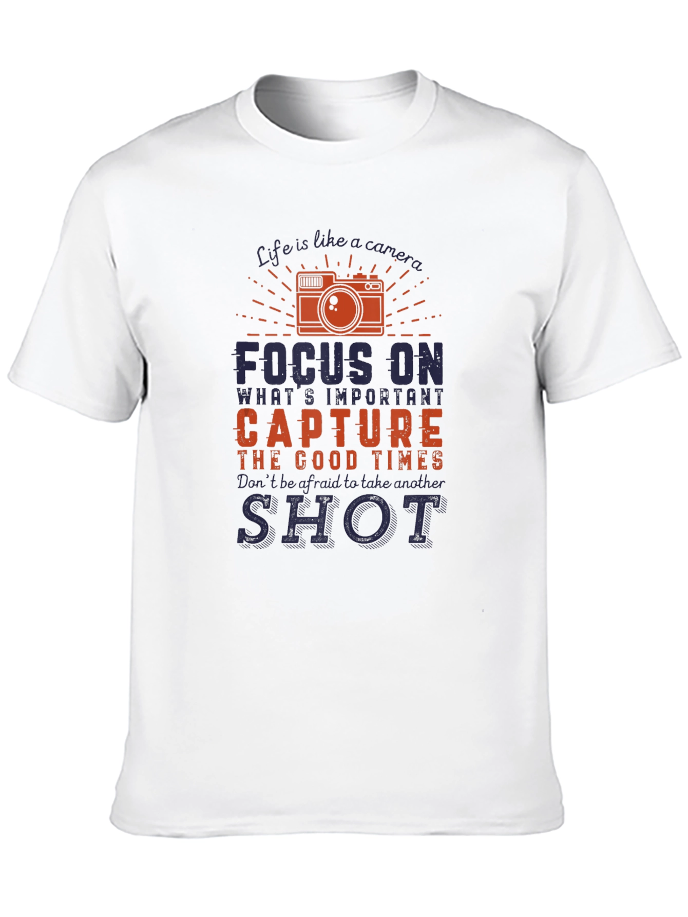 Life is Like a Camera Graphic T-Shirt
