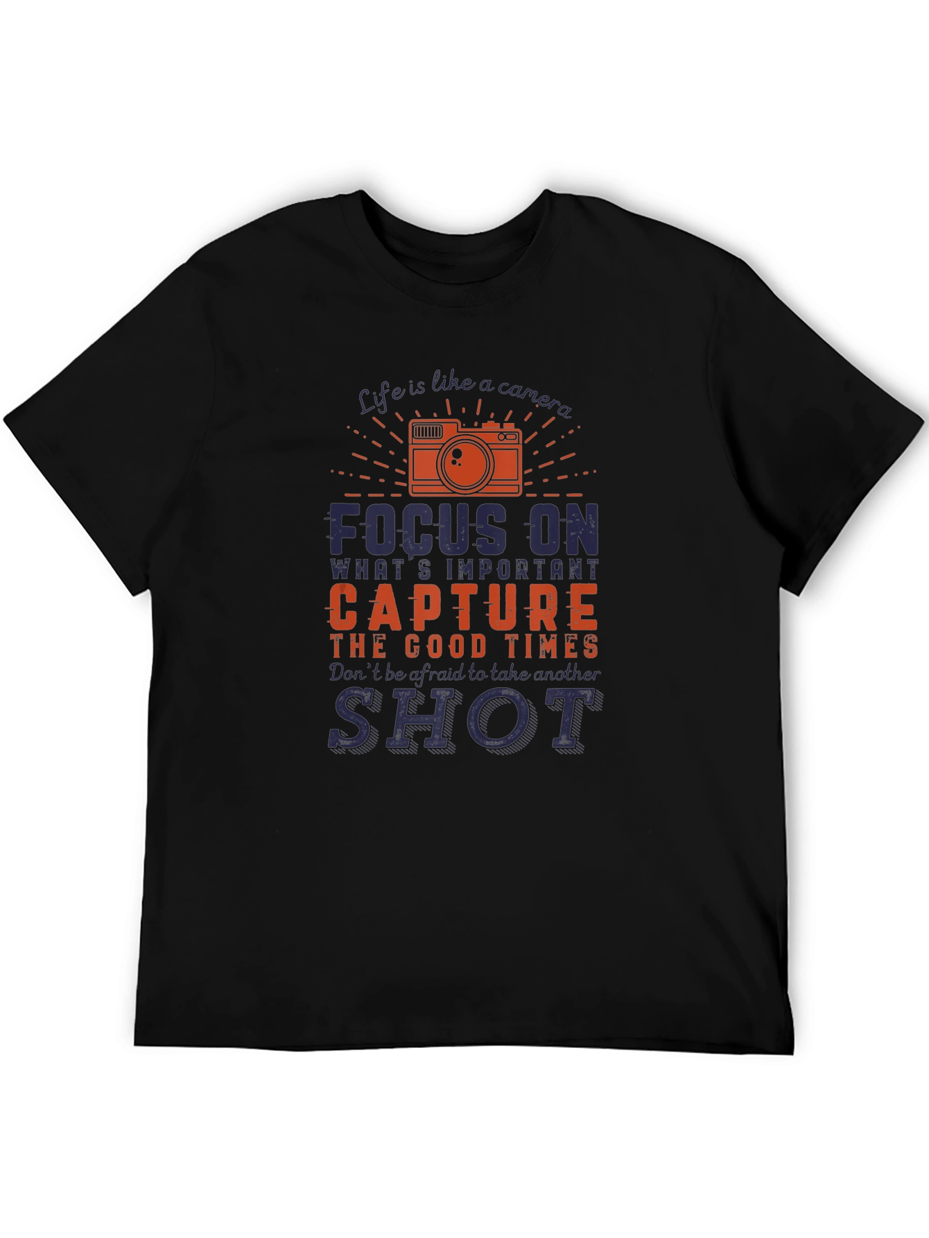 Life is Like a Camera Graphic T-Shirt