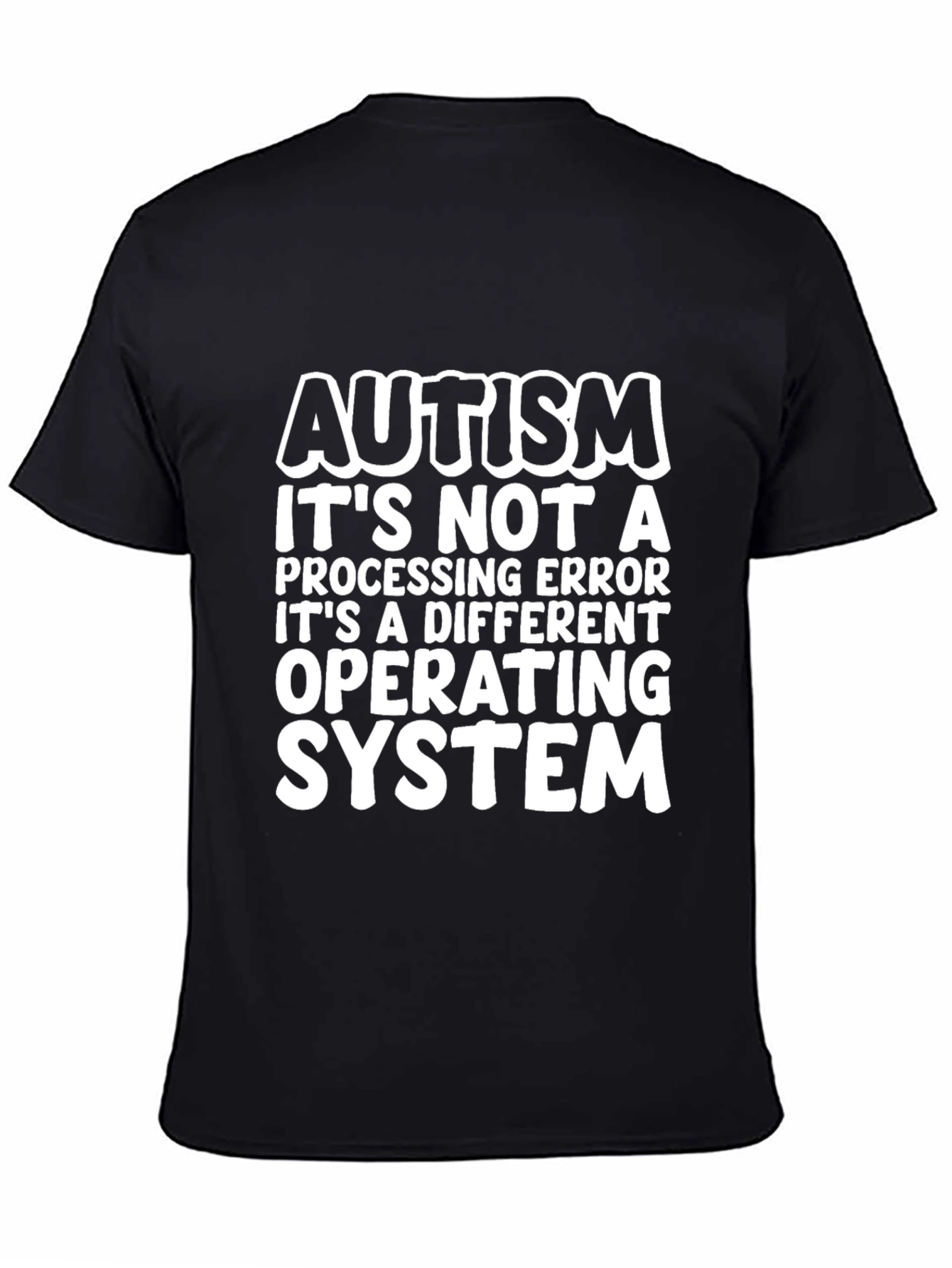 Autism: Different Operating System Graphic Tee