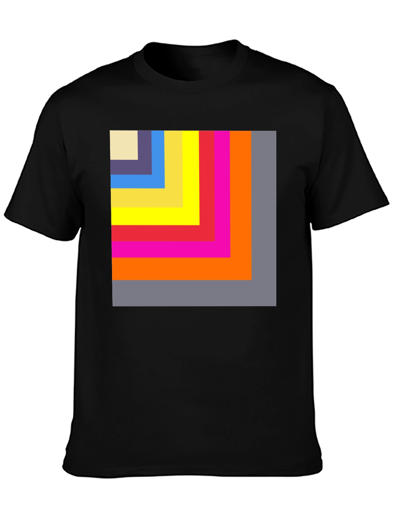 Geometric Block T-Shirt