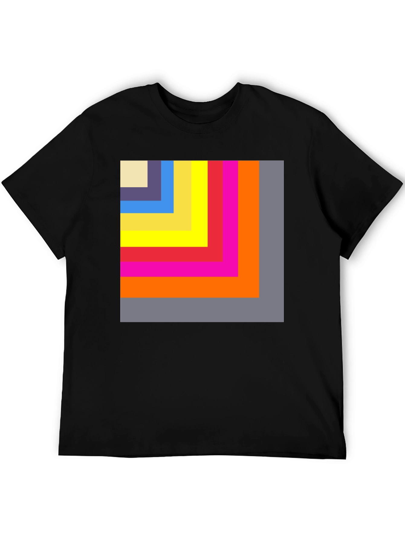Geometric Block T-Shirt