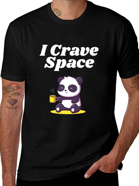 I Crave Space Panda T-Shirt