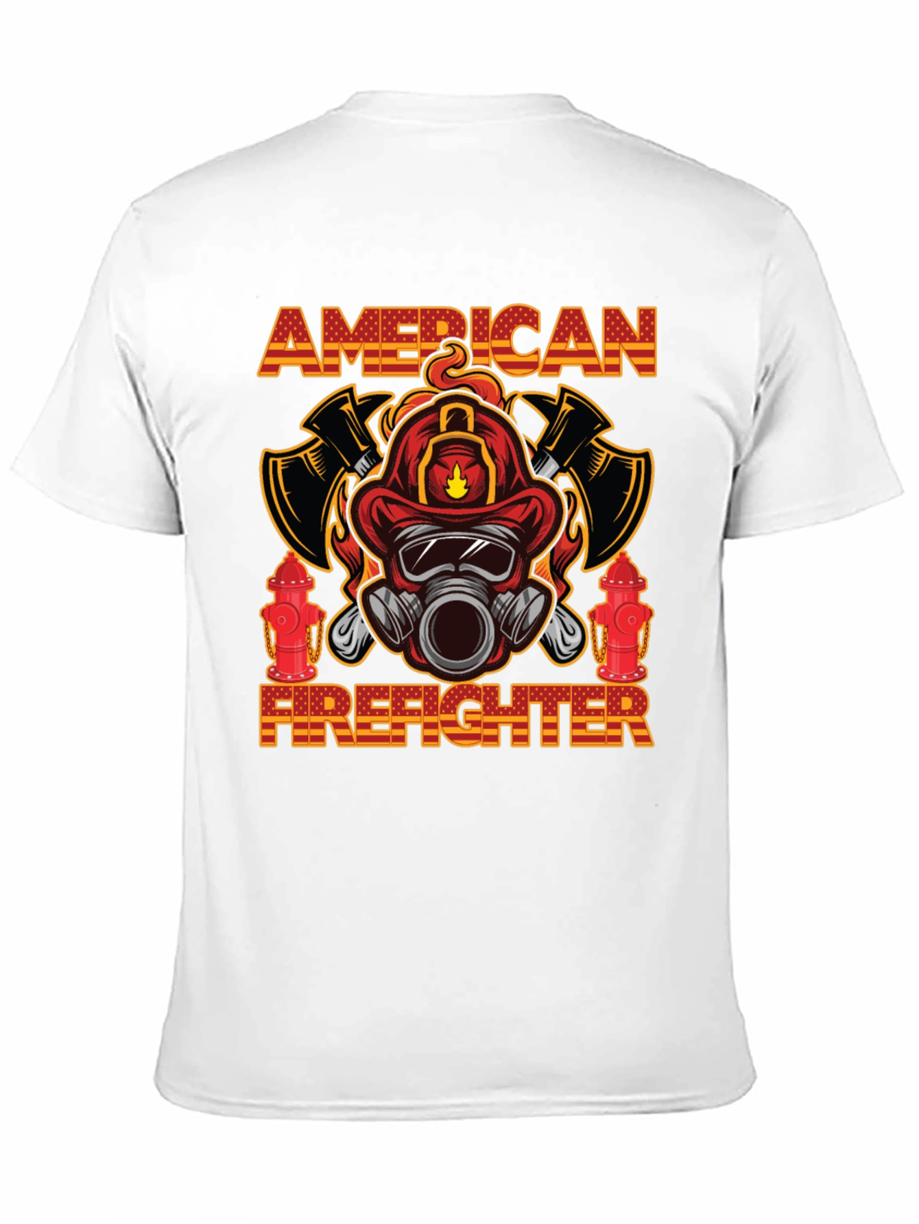 American Firefighter Graphic Tee