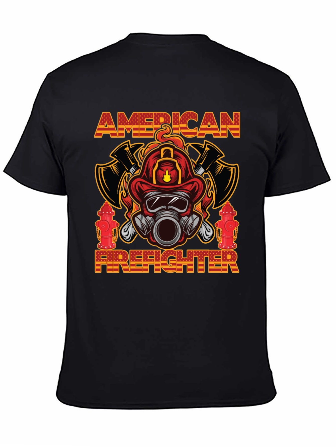 American Firefighter Graphic Tee