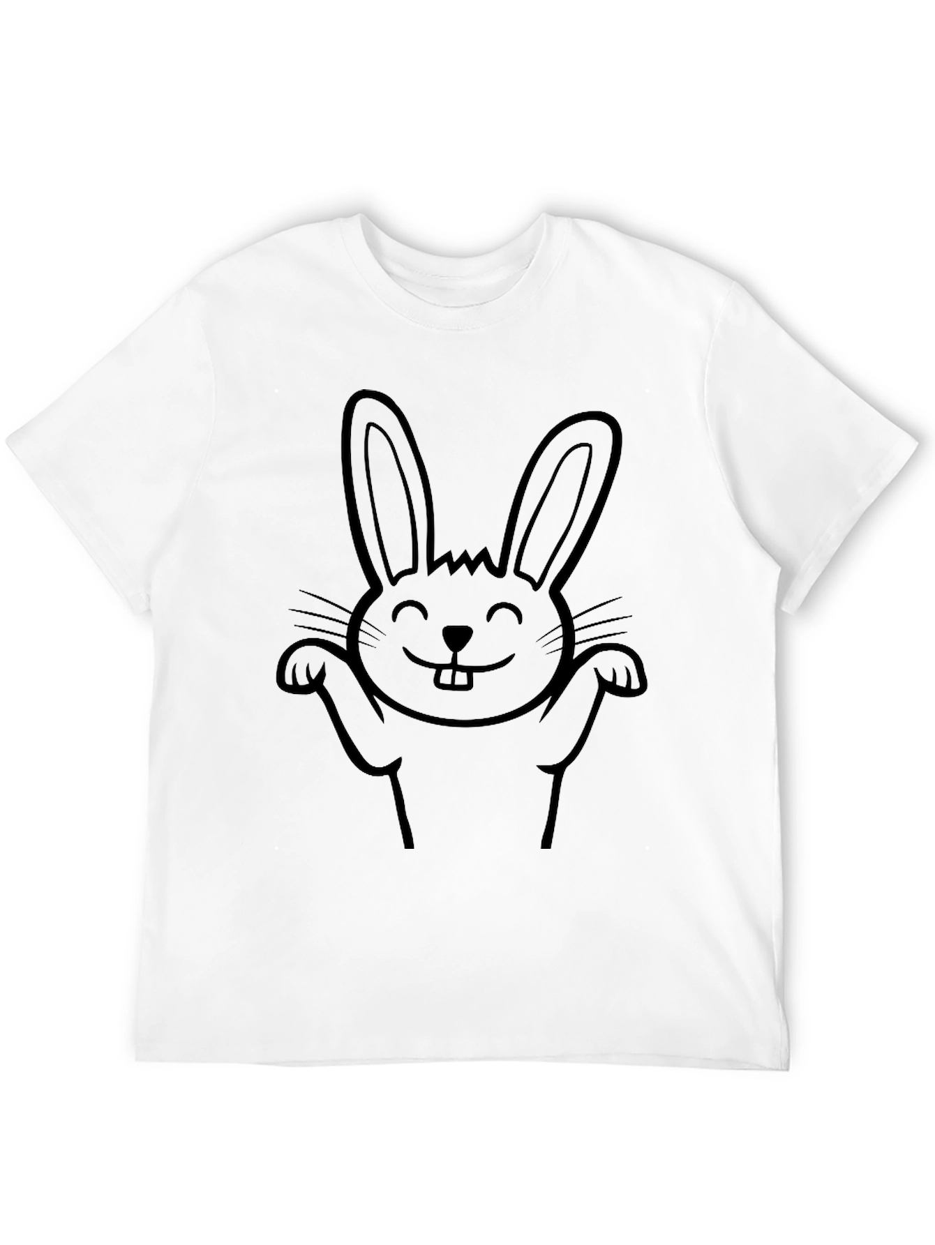Black Bunny Graphic Tee