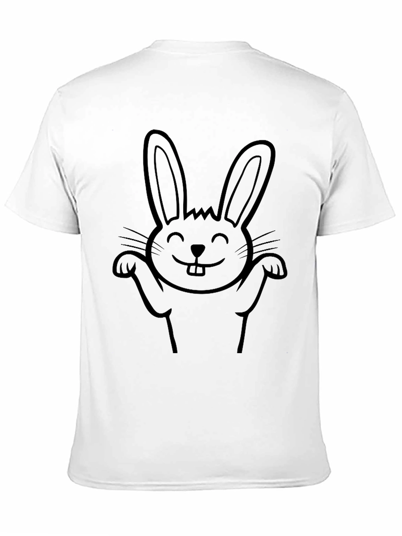 Black Bunny Graphic Tee