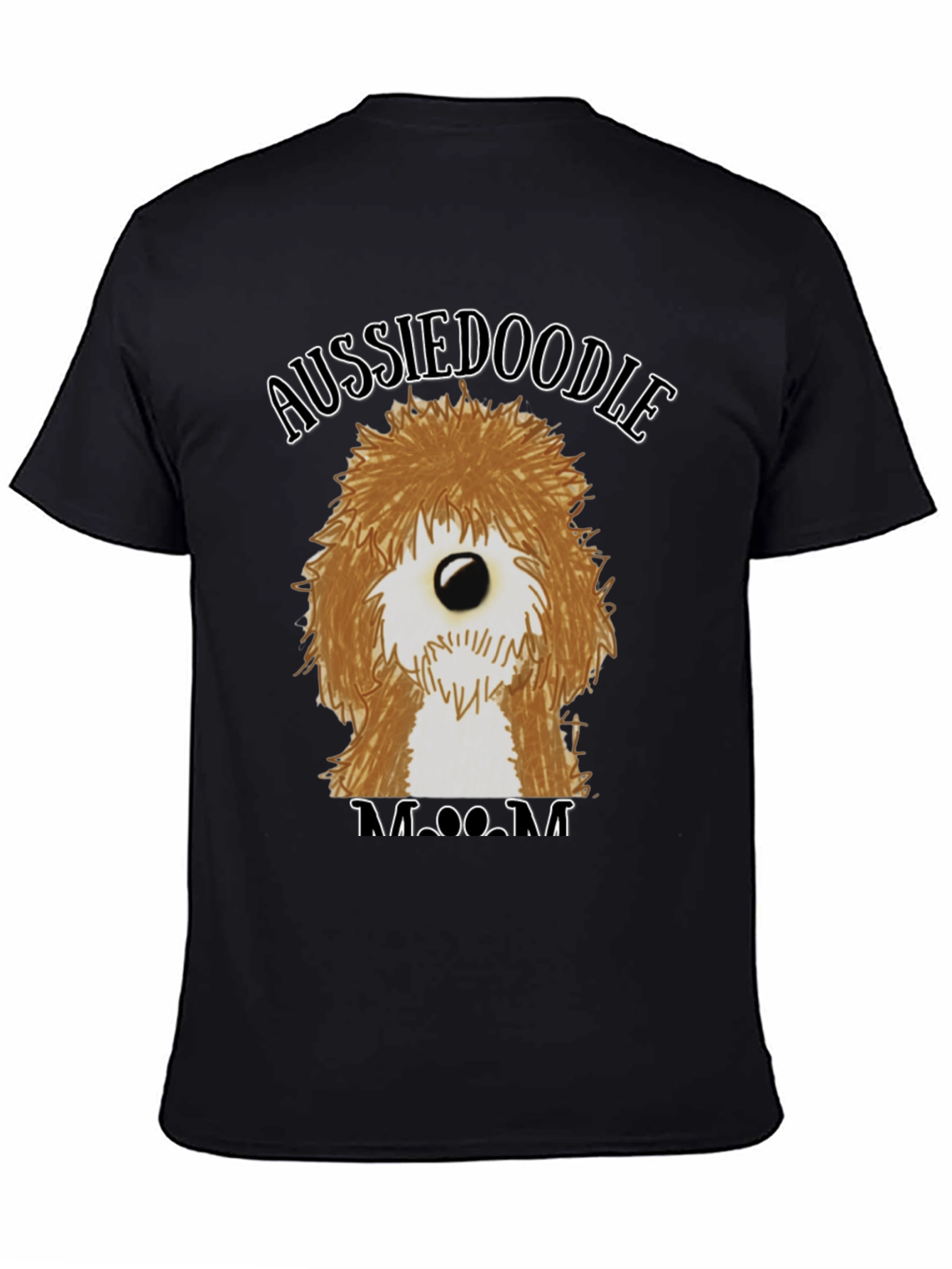 Aussiedoodle Mom T-Shirt - Cute Dog Lover Tee