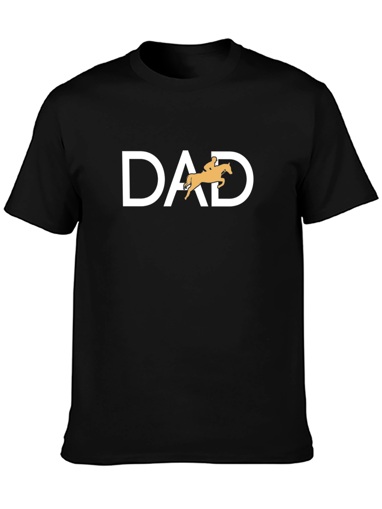 Equestrian Dad T-Shirt: Horse Riding Fathers Day Gift