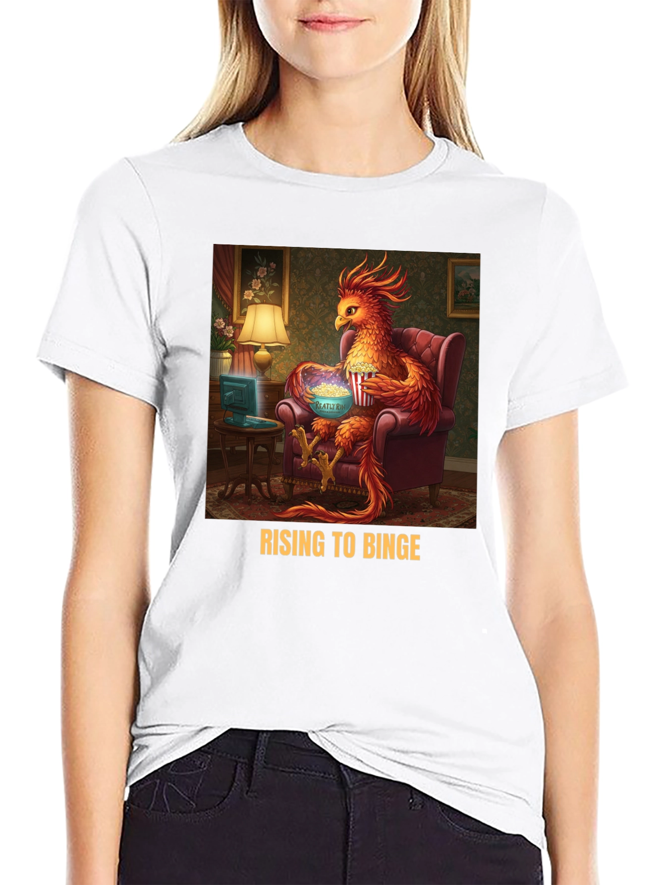 Rising to Binge Graphic T-Shirt