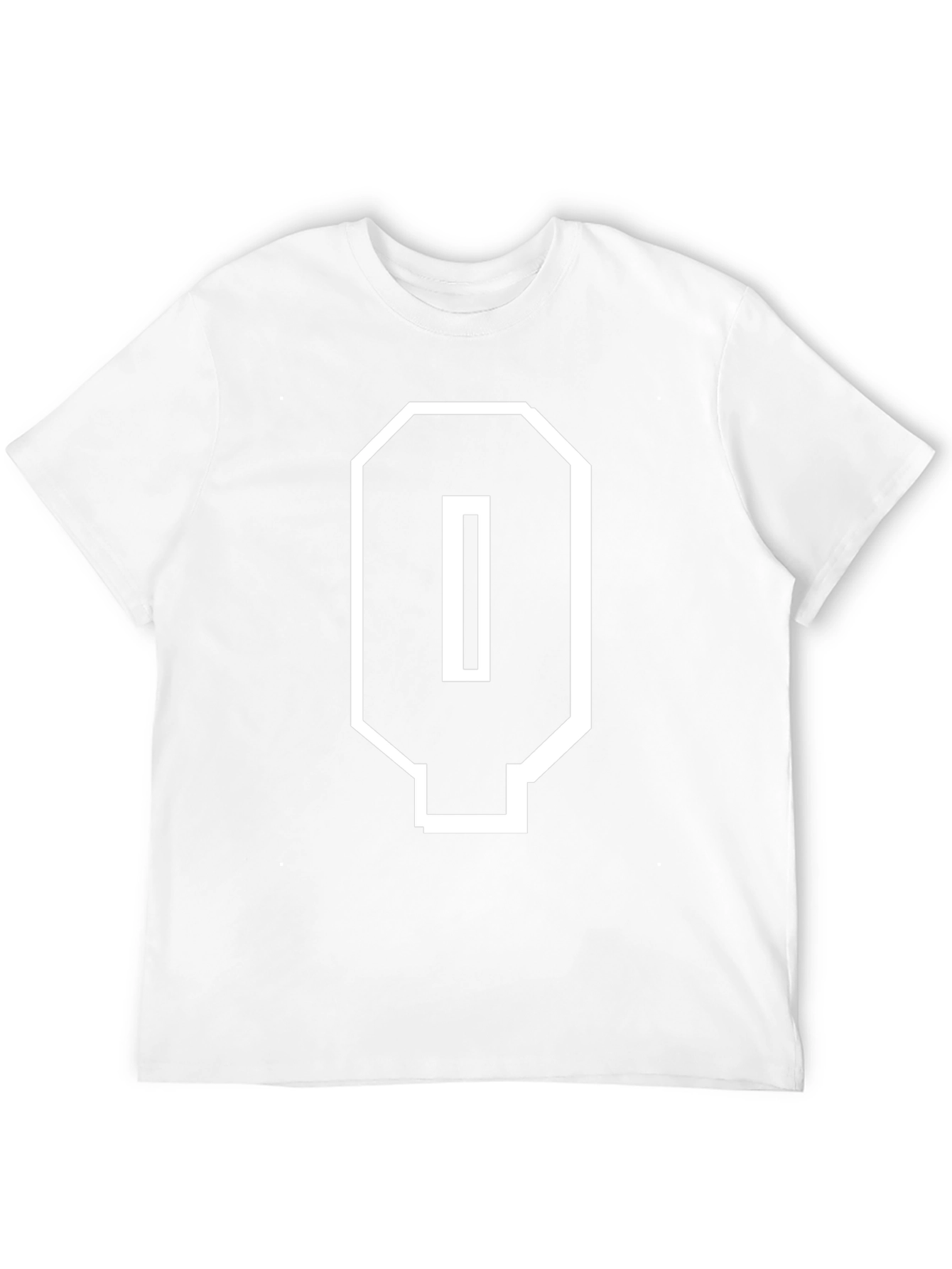 Modern Letter Q Graphic T-Shirt