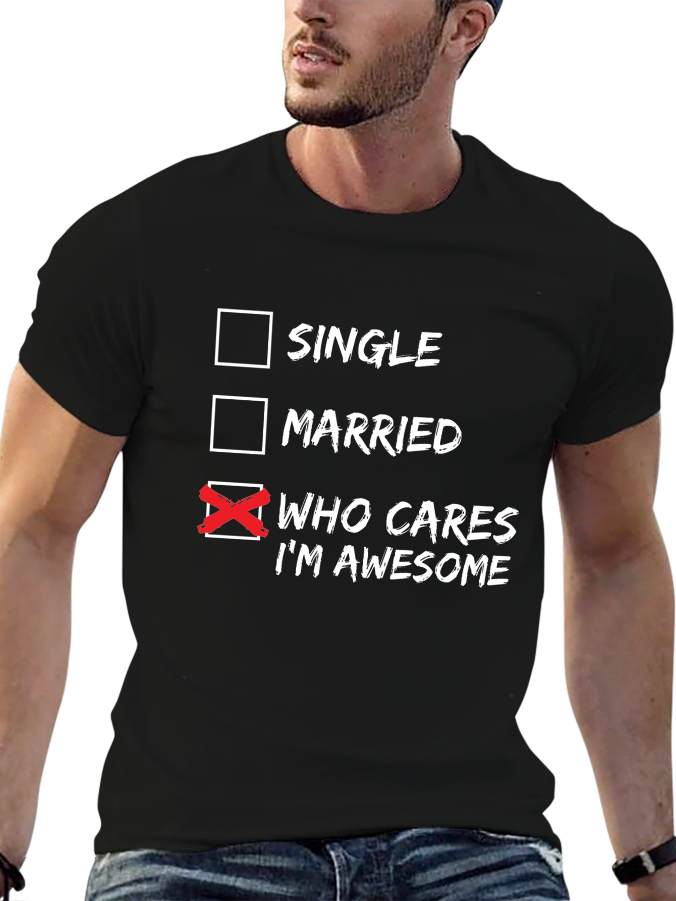 Who Cares Im Awesome T-Shirt