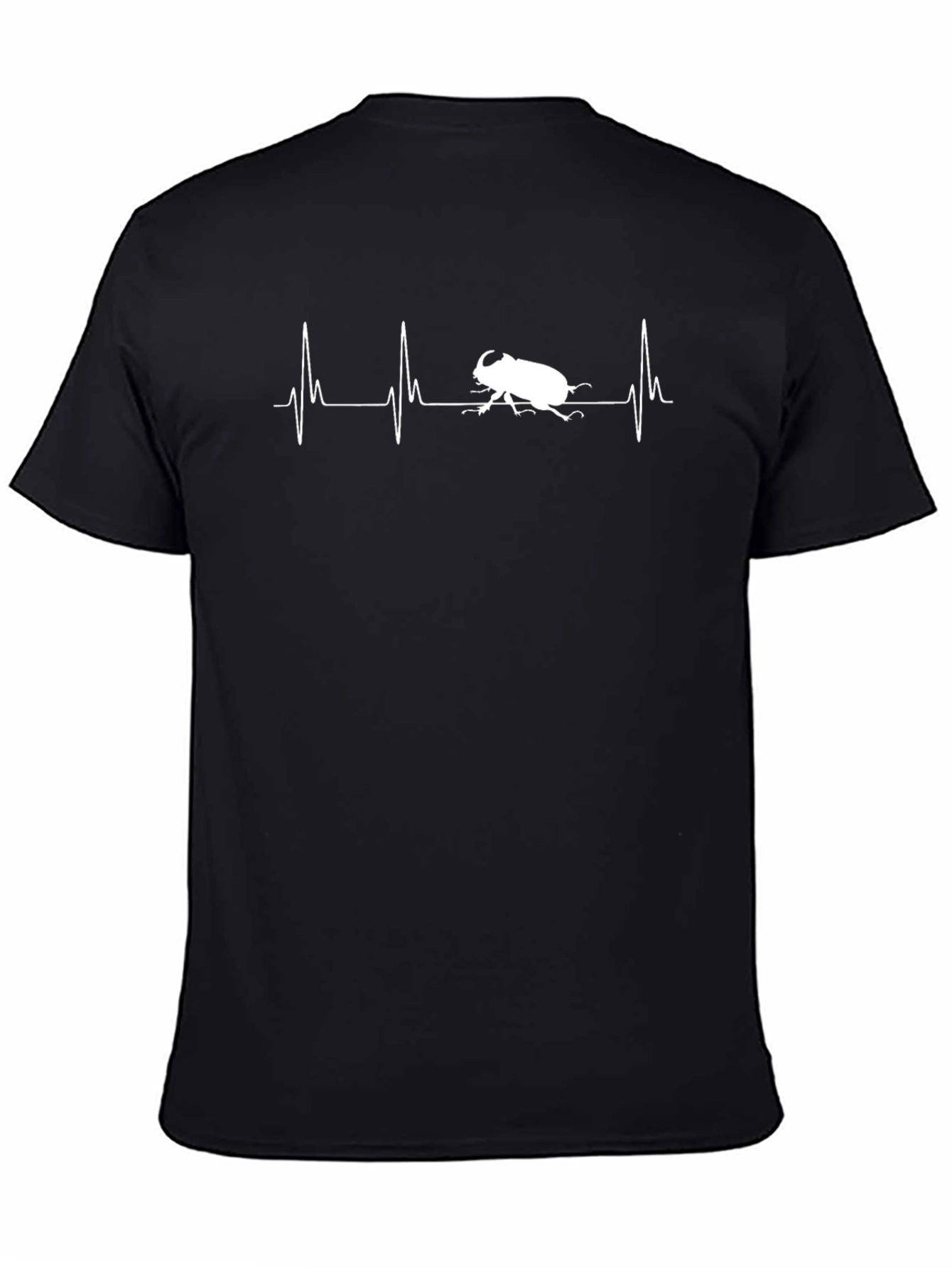 Beetle Heartbeat T-Shirt - Entomology Lover Tee