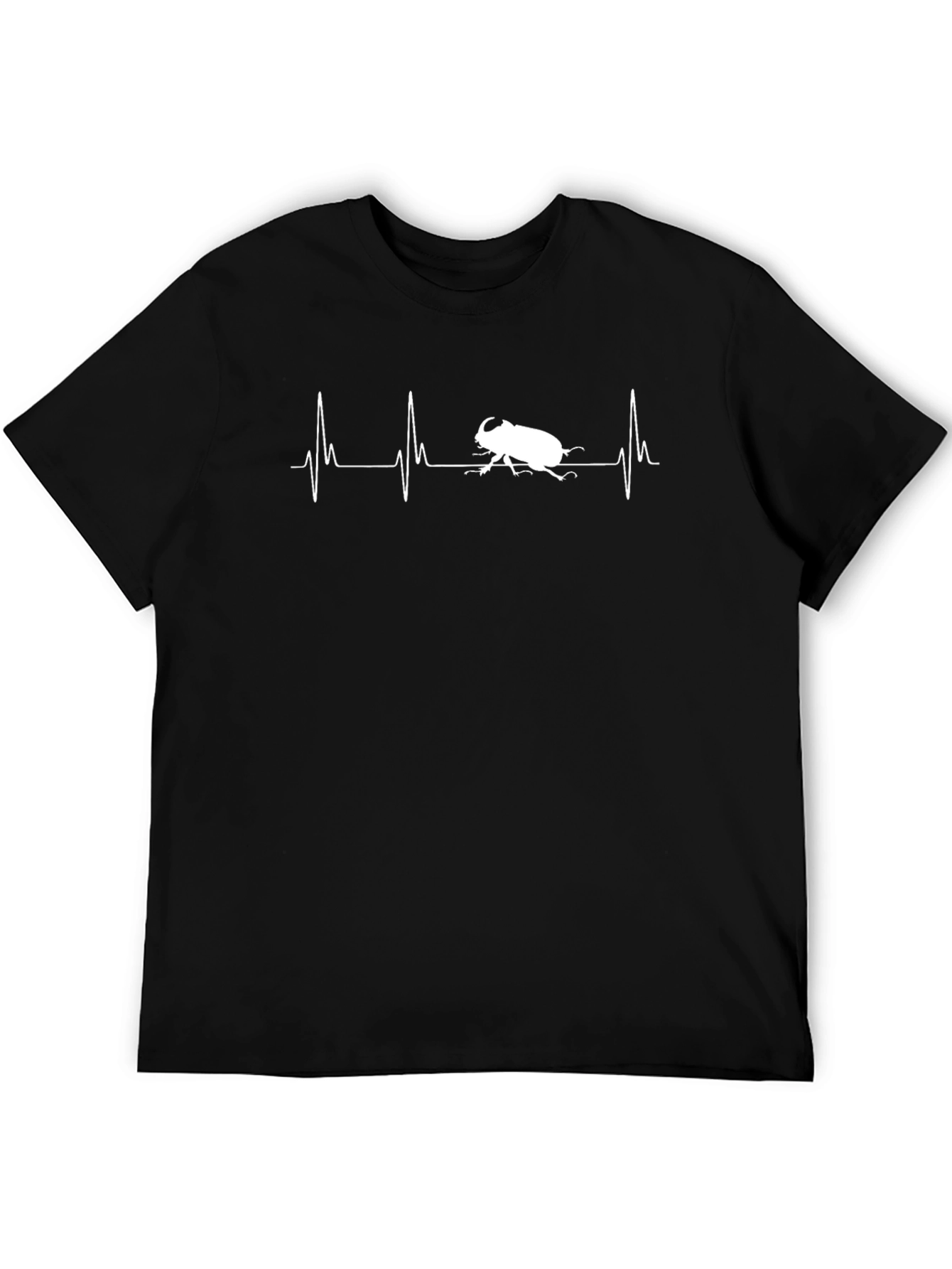 Beetle Heartbeat T-Shirt - Entomology Lover Tee