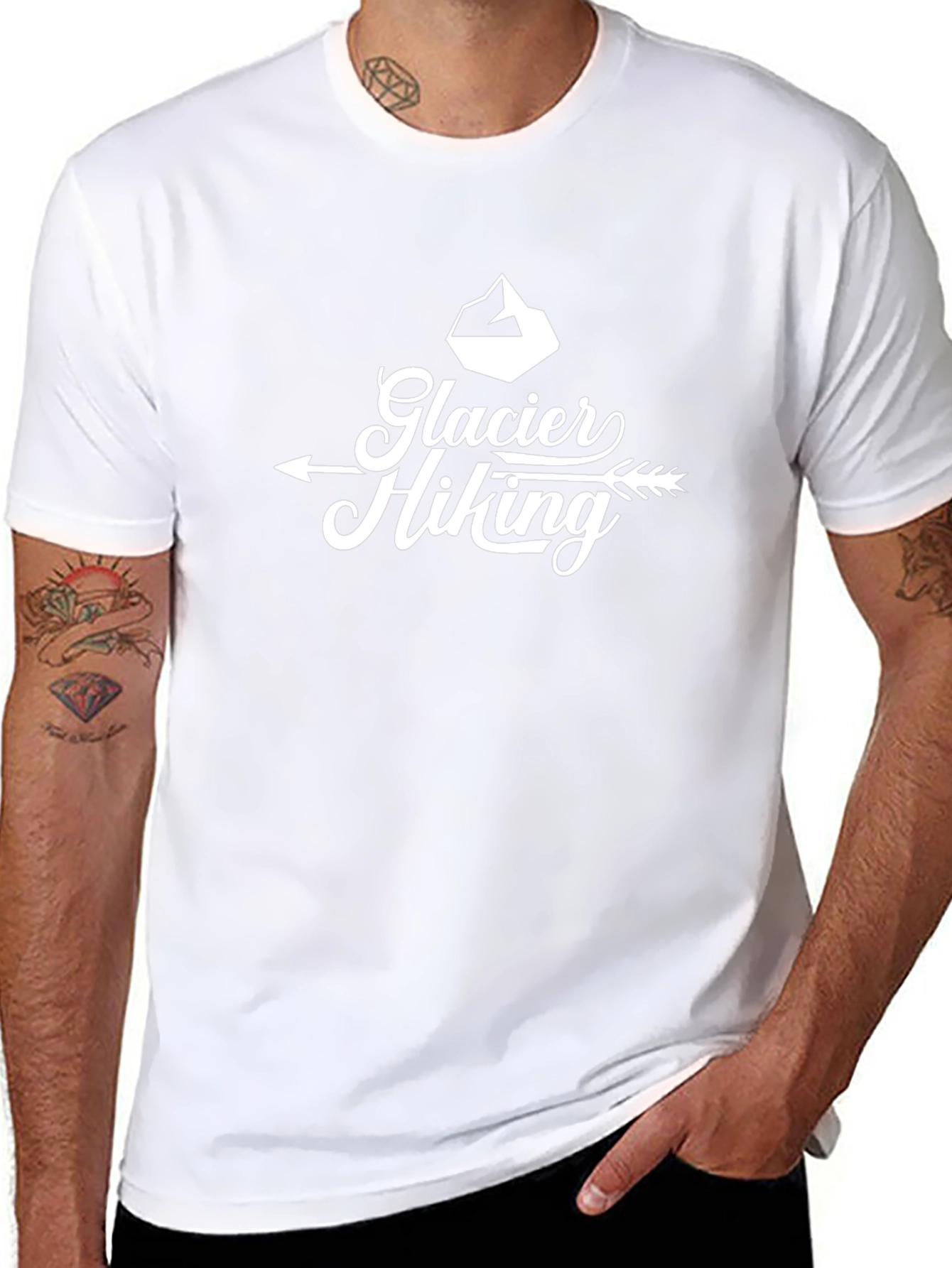 Glacier Hiking Graphic T-Shirt