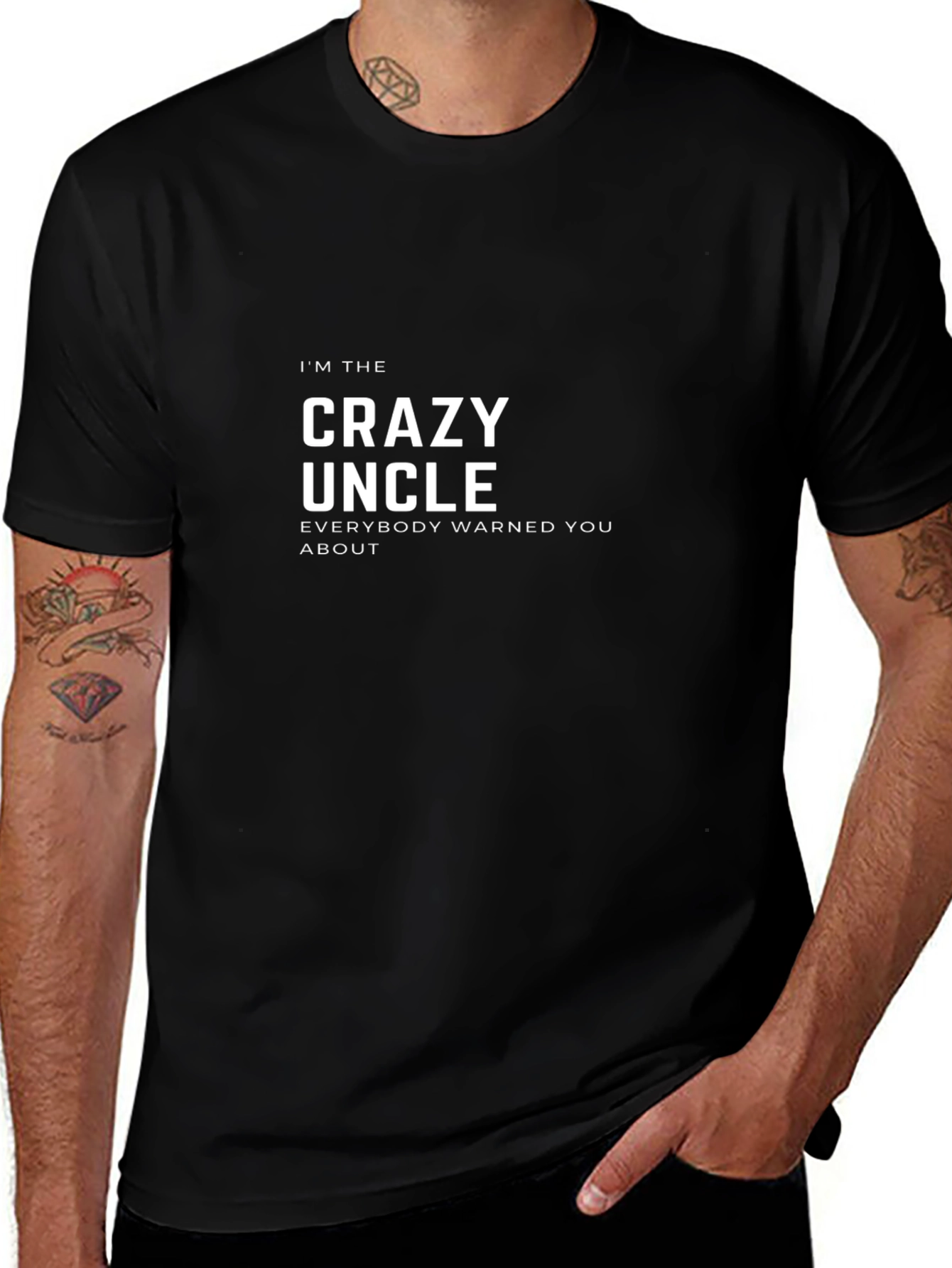 Crazy Uncle T-Shirt - Funny Novelty Tee