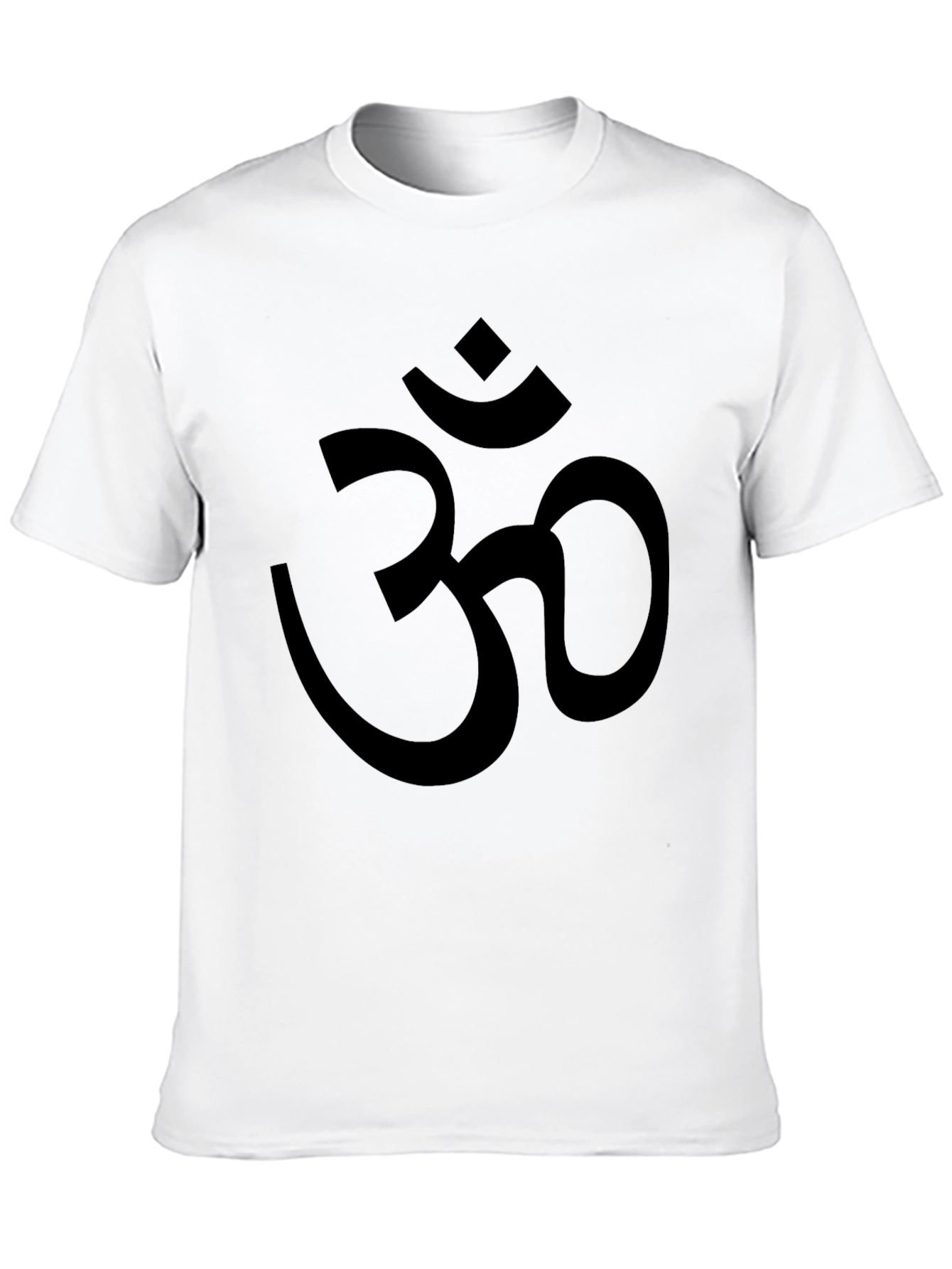 Black Om Graphic T-Shirt - Spiritual Yoga Tee