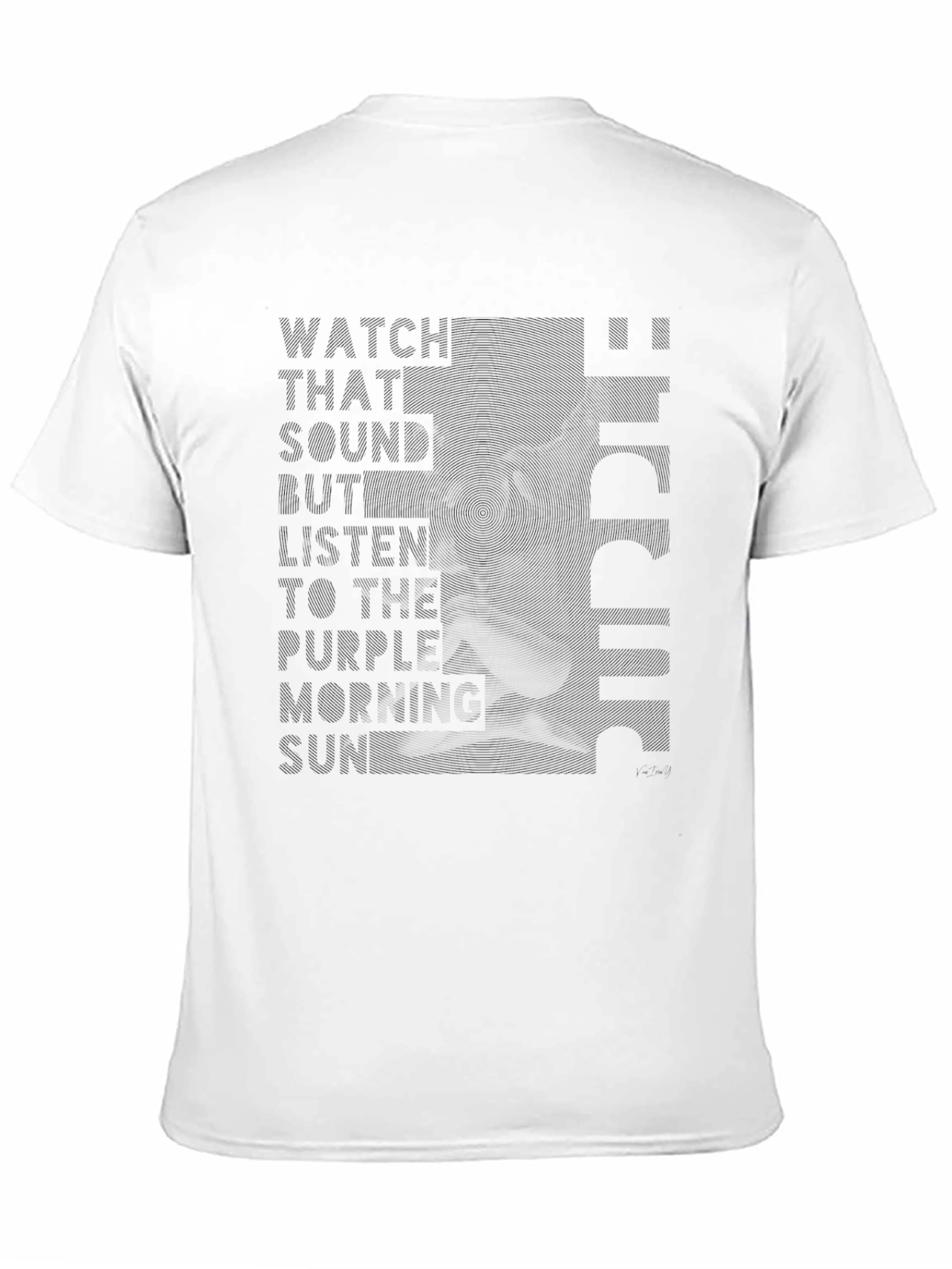 Unique Graphic Print Black T-Shirt for Men